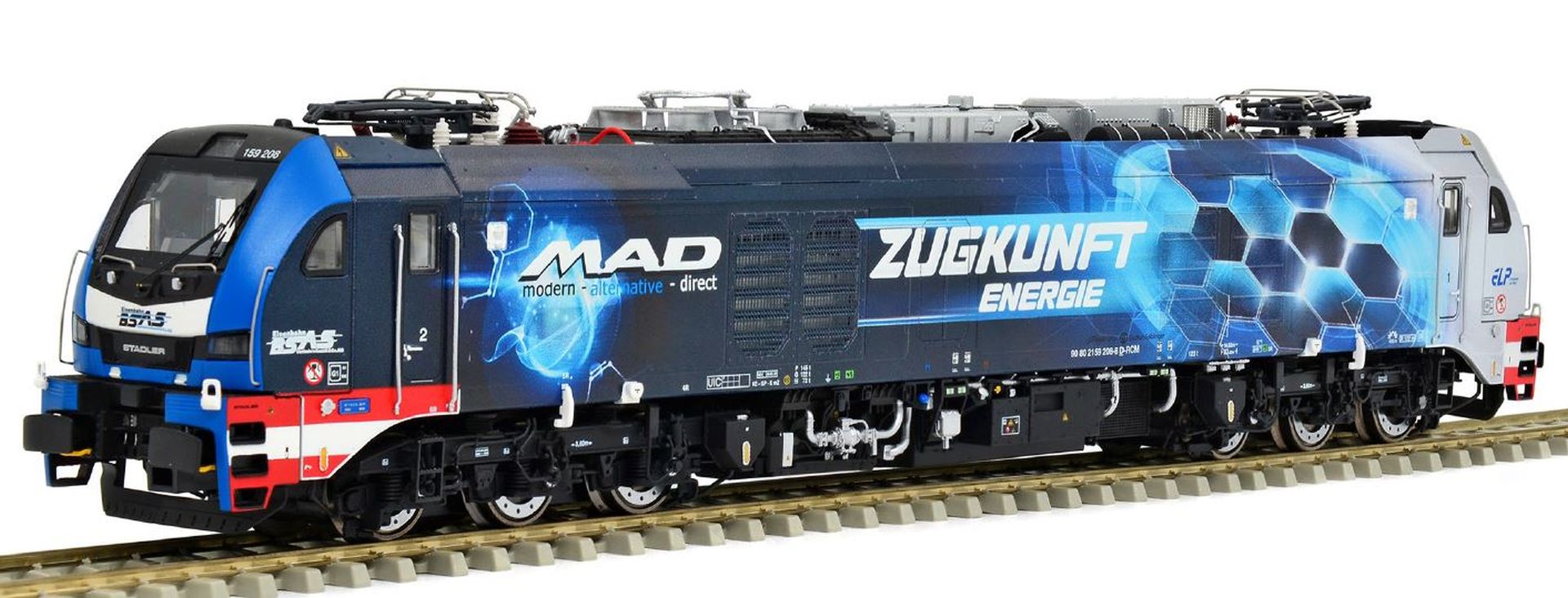 Sudexpress S1592081 - Stadler Dual-Mode Lok 159 208-8, BSAS, Ep.VI