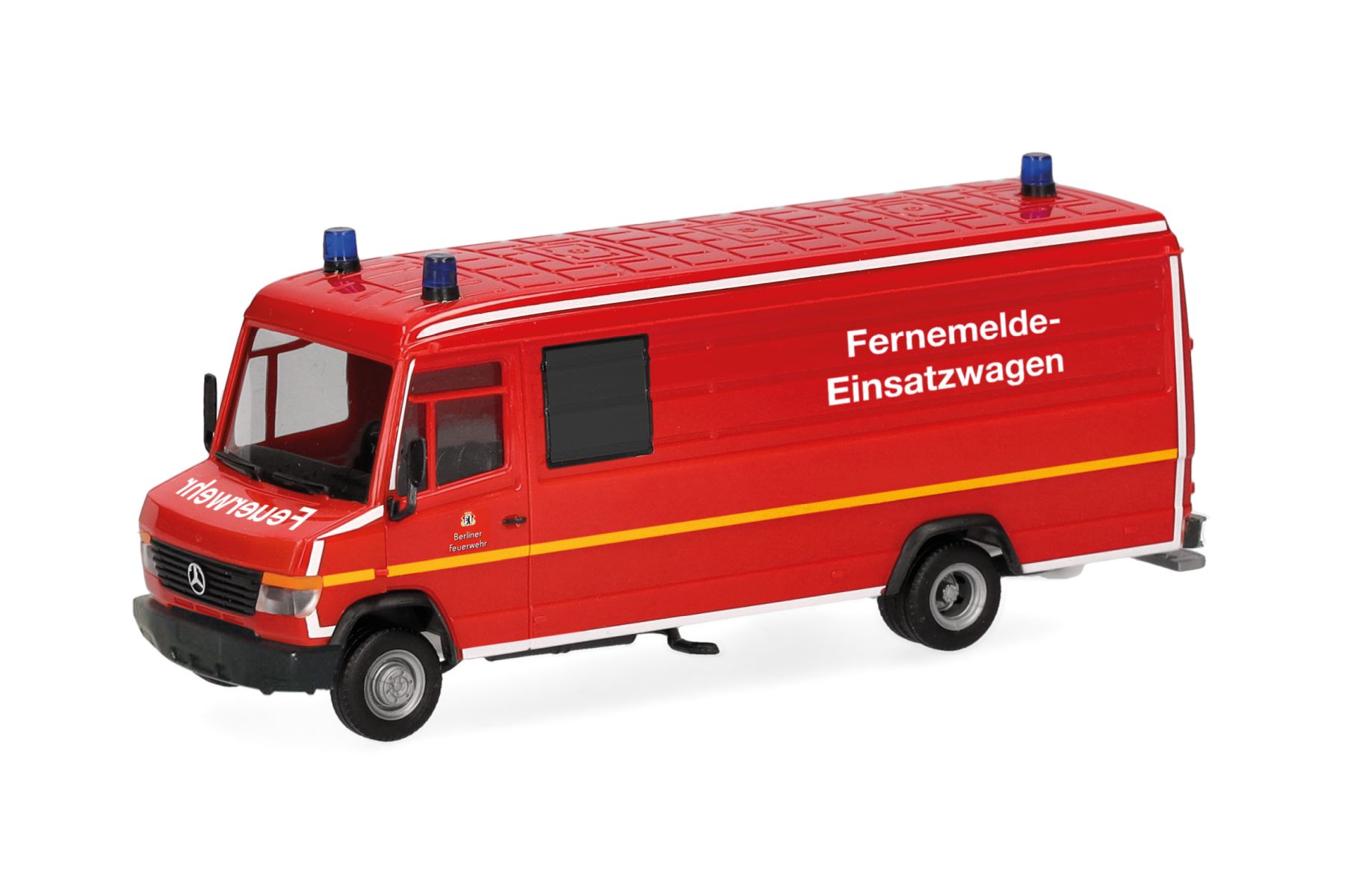 Herpa 099073 - Mercedes-Benz Vario Kasten "Berliner Feuerwehr/Fernmeldeeinsatzwagen"