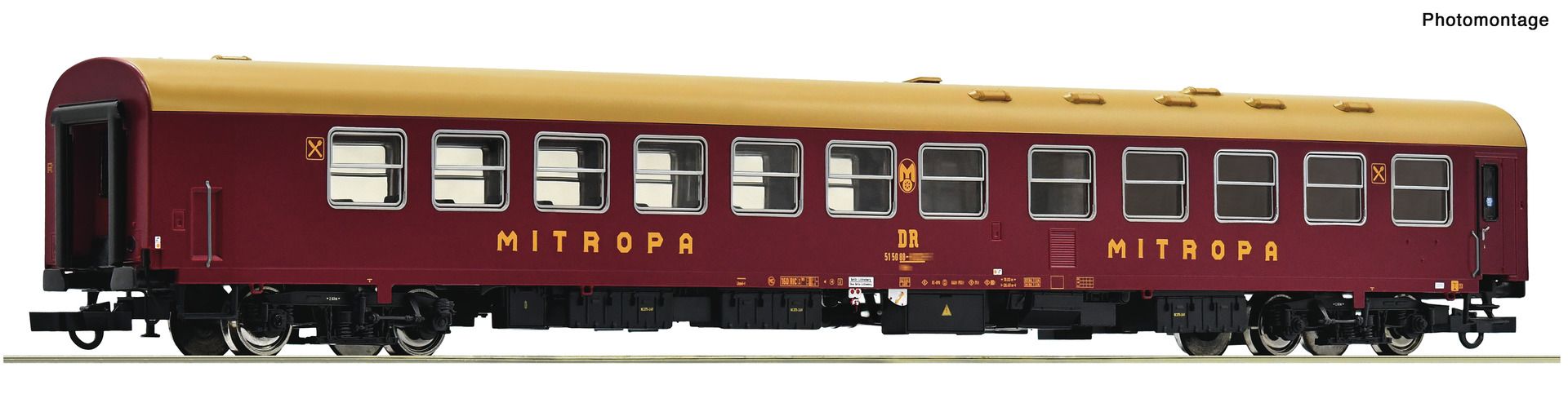 Roco 6200119 - Speisewagen WRme 'MITROPA', DR, Ep.IV