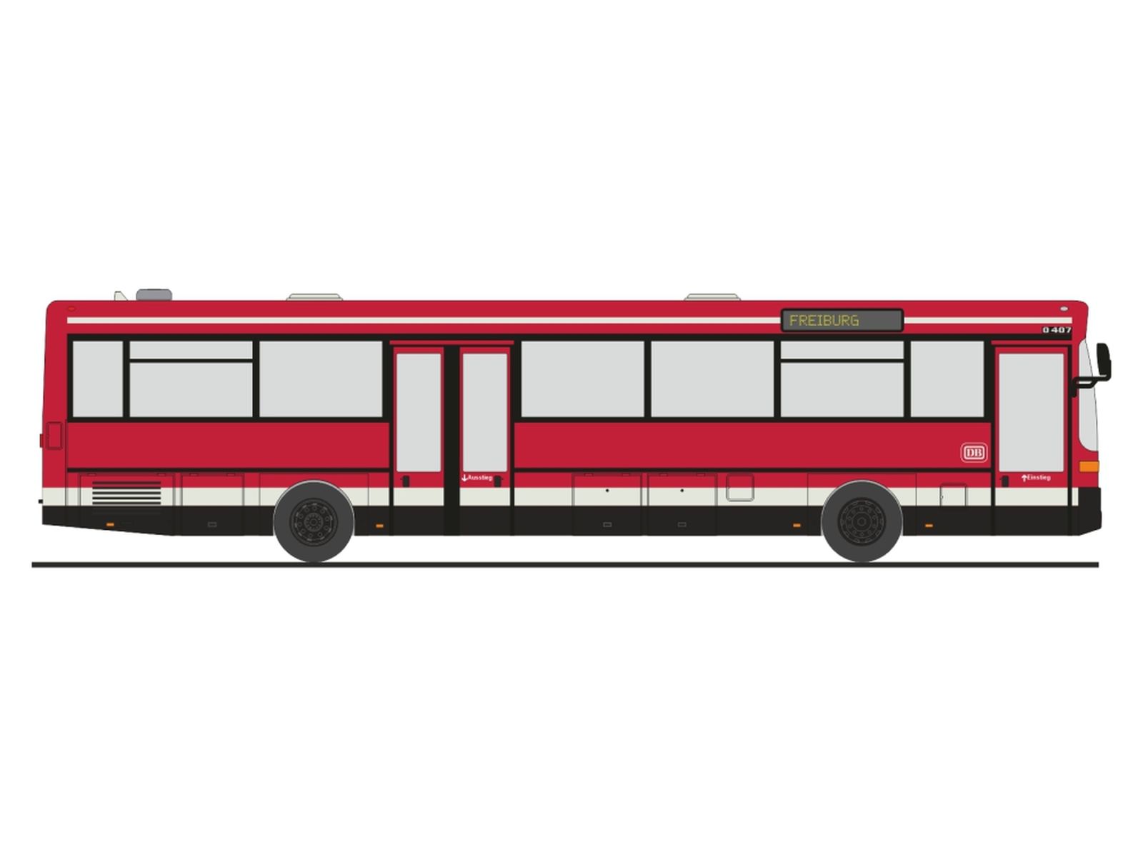 Rietze 77338 - Mercedes-Benz O 407 Deutsche Bundesbahn - Freiburg