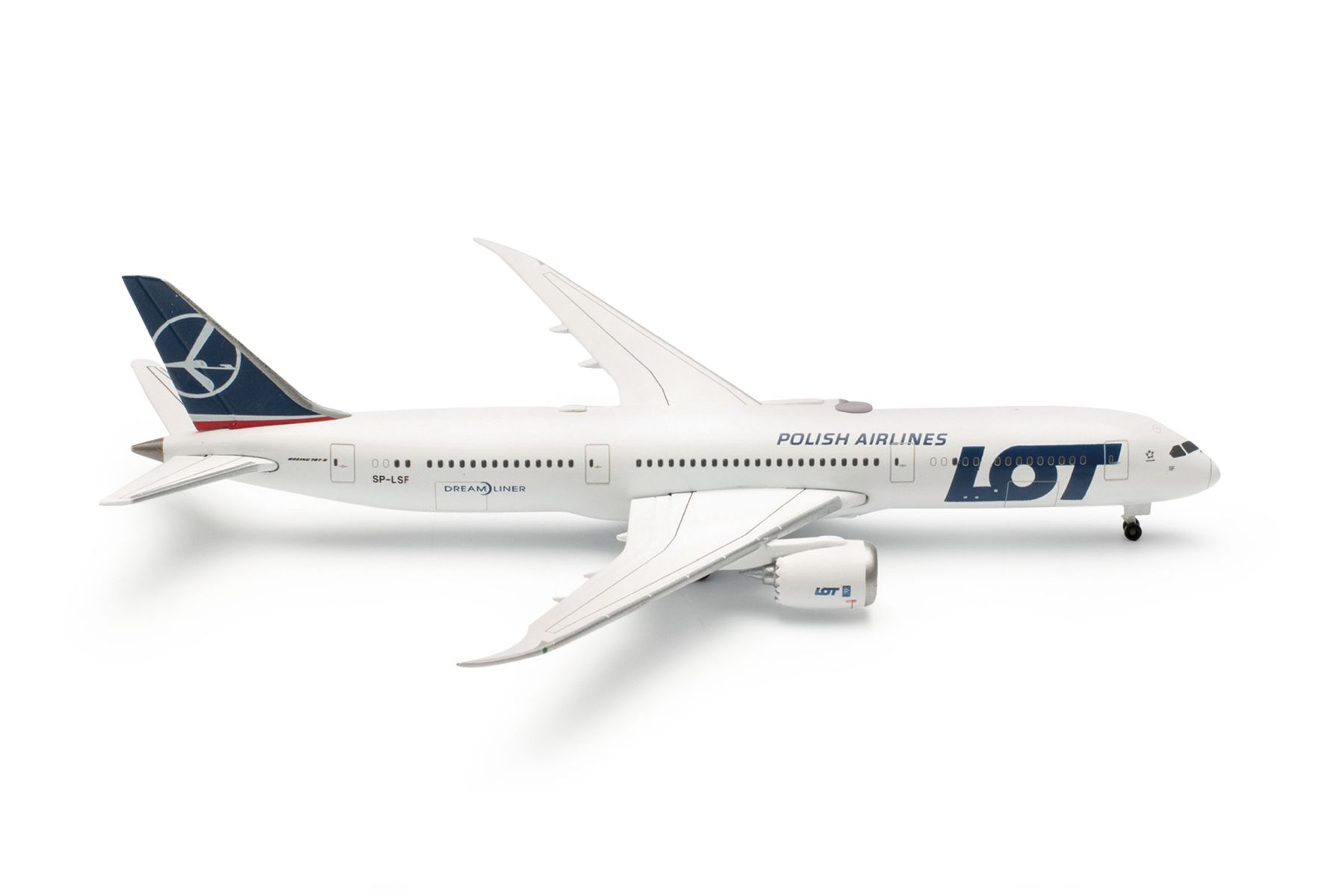 Herpa 536646-001 - LOT Polish Airlines Boeing 787-9 Dreamliner - SP-LSF