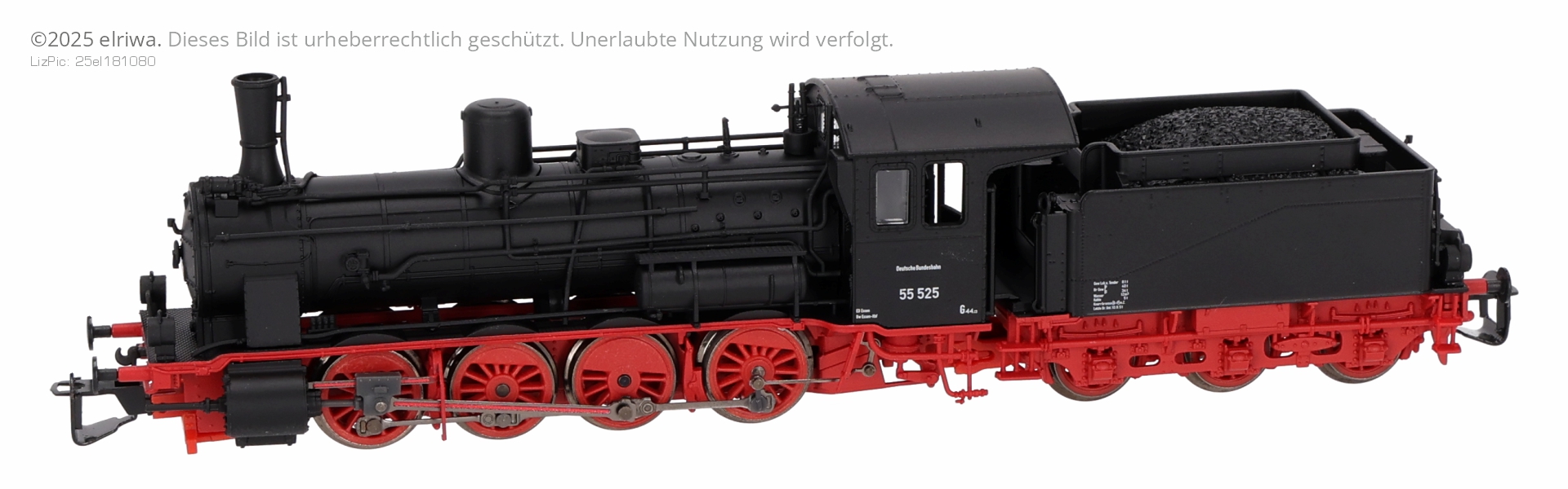 Piko 47104 - Dampflok BR 55, DB, Ep.III