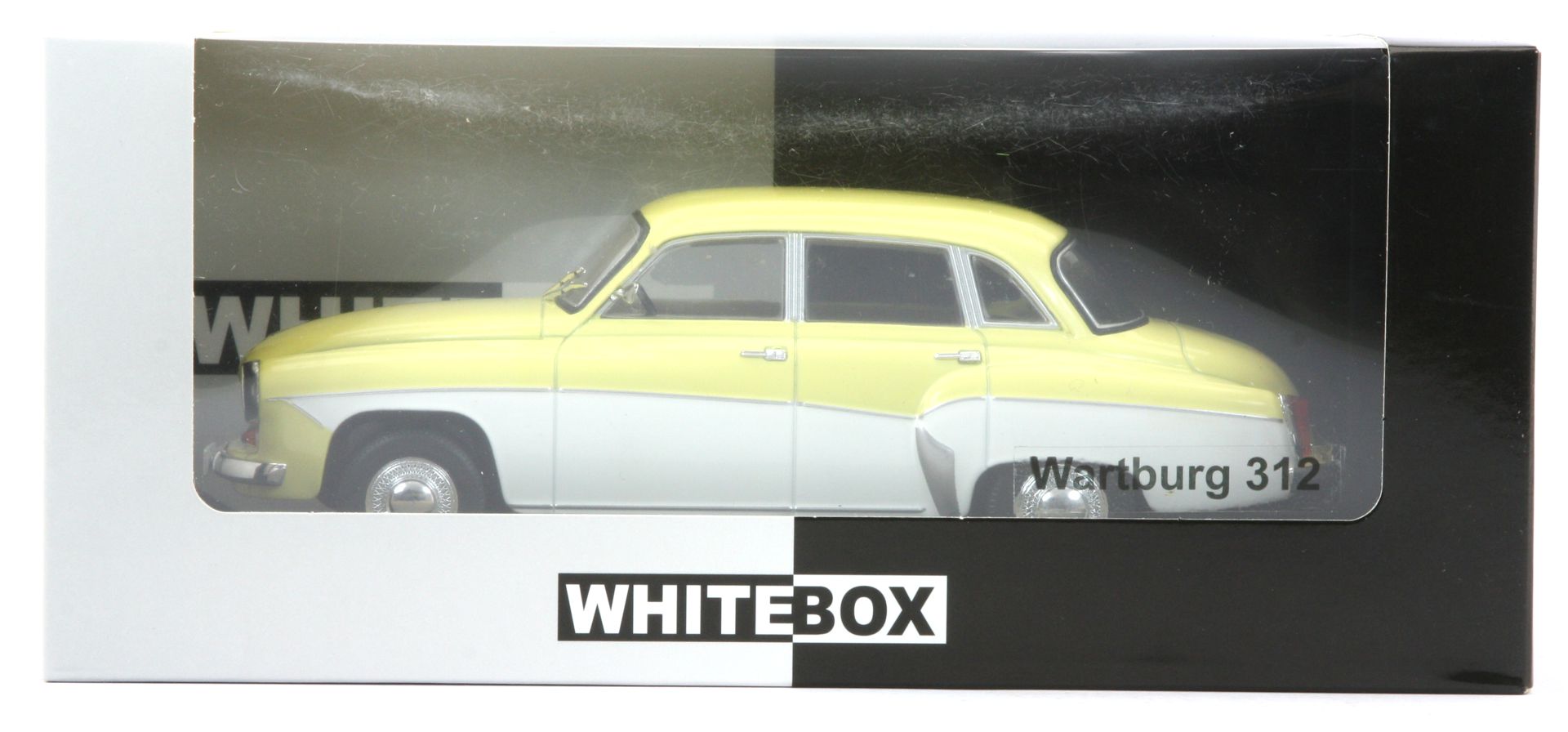 Günsel WB124144 - IXO - Wartburg 312, hellgelb-weiß