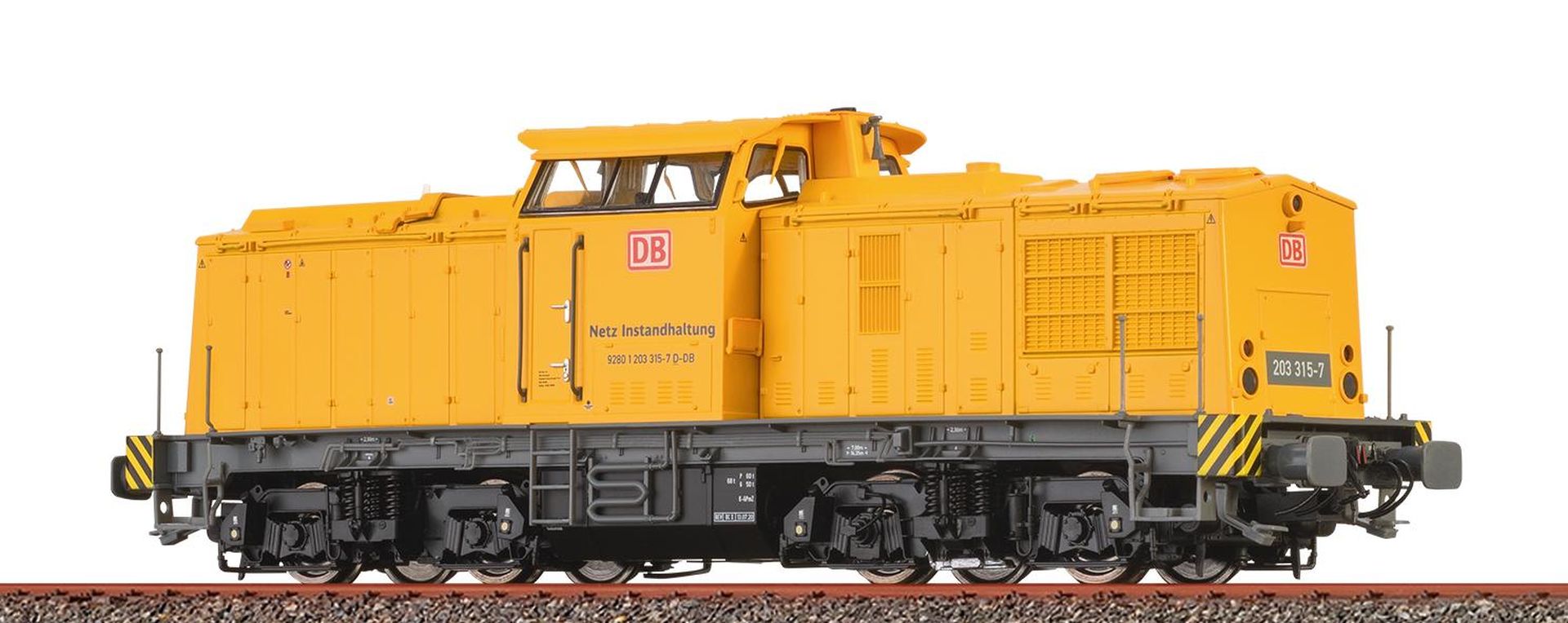 Brawa 41708 - Diesellok 203 315-7, DBAG, Netz Instandhaltung, Ep.VI