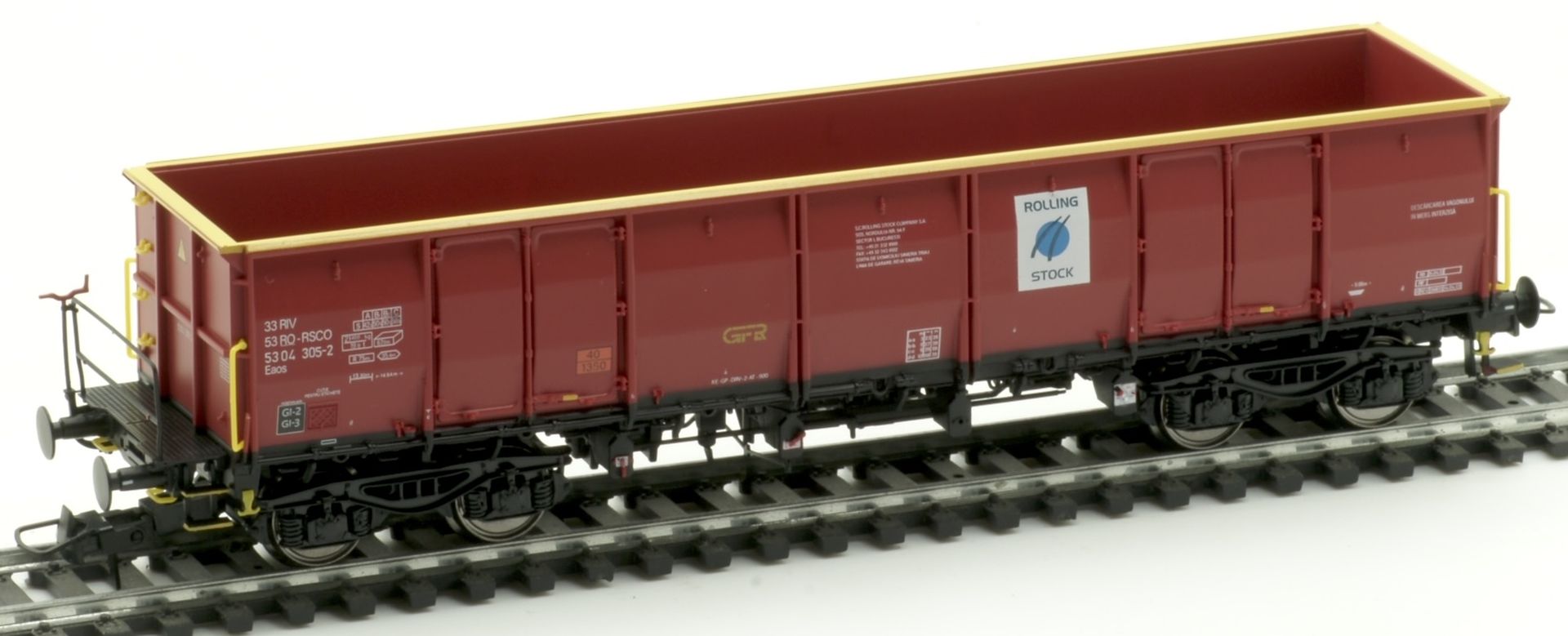 Albert Modell 530008 - Offener Güterwagen Eaos, RO-RSCO, Ep.VI