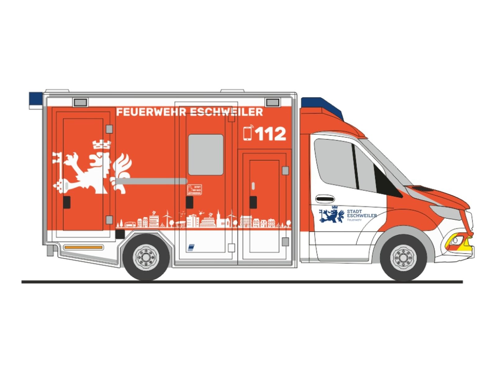 Rietze 76107 - GSF RTW ´18 Rettungsdienst FW Eschweiler