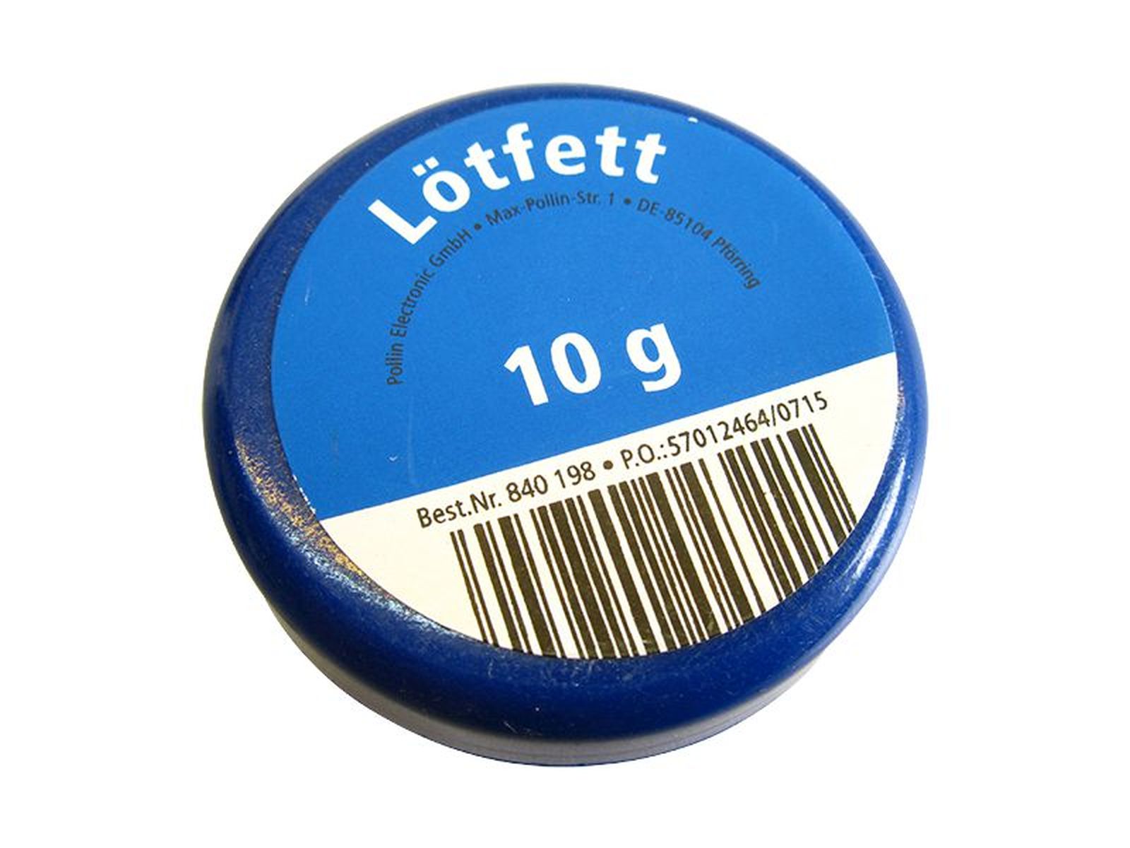 Schönwitz 04322 - Lötfett 10 g Kunststoffdose Löthilfe