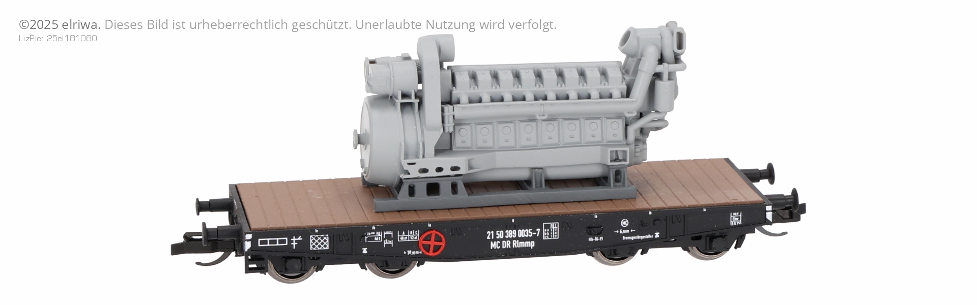 Karsei 23294 - Schwerlastwagen Rlmmp mit Motor 5D49, DR, Ep.IV