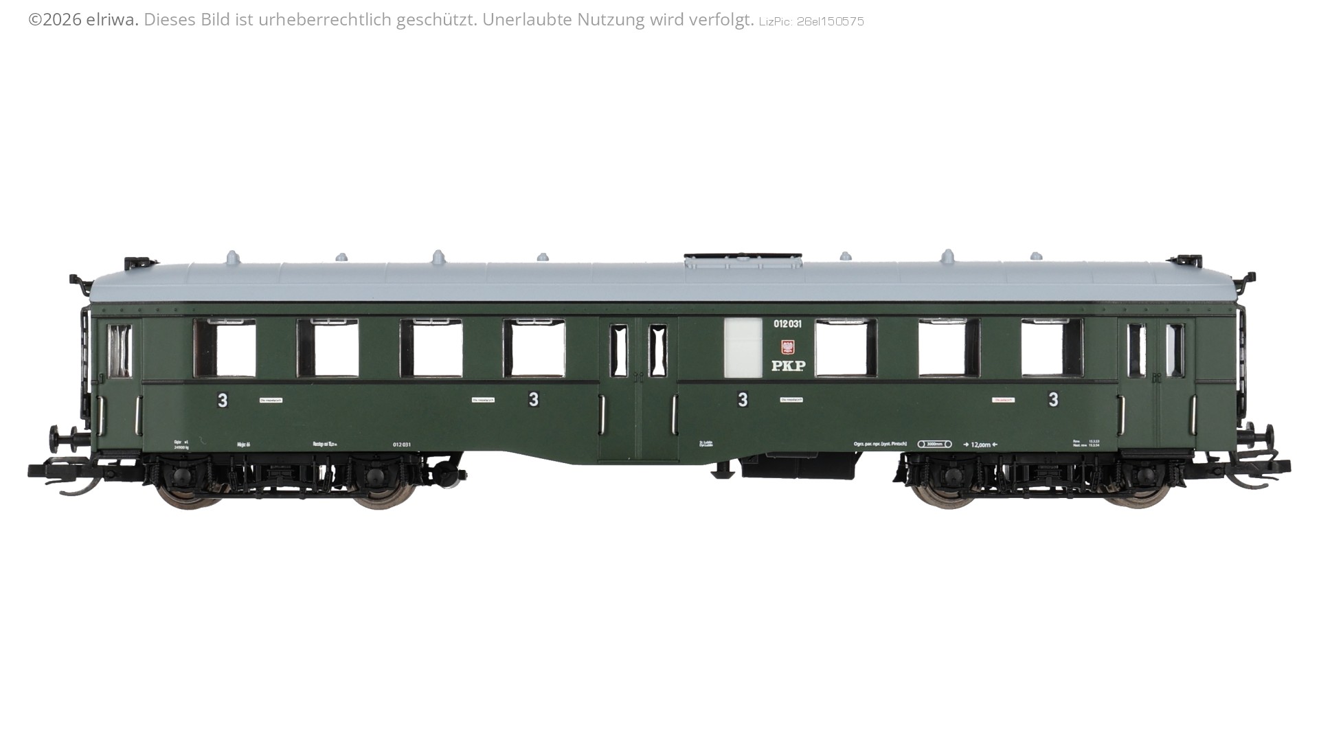 Saxonia 120052 - Reisezugwagen Bauart 'Altenberg', Cix 3. Klasse, PKP, Ep.III