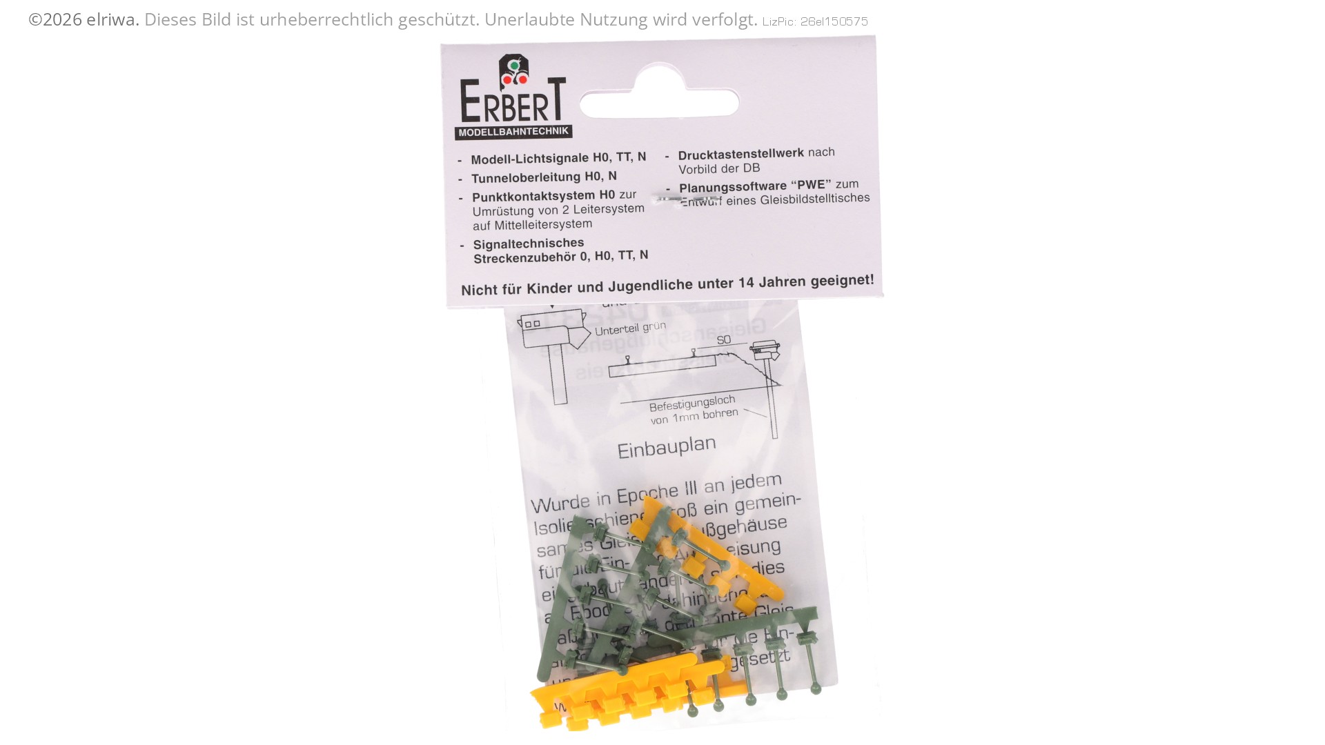 Gleisanschlußgehäuse Glstr., DB-DR, Bausatz, 20 Stück
