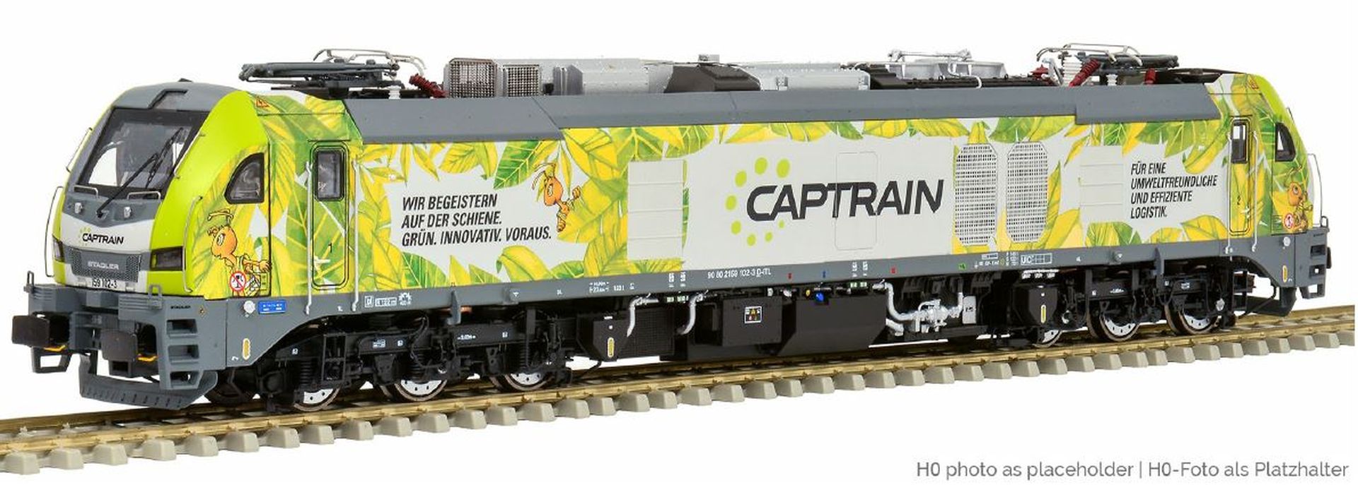 Sudexpress T1591021 - Stadler EuroDual Hybrid Lok 159 102-3, Captrain, Ep.VI 'Ameise' Sudexpress T1591021 - Stadler EuroDual Hybrid Lok 159 102-3, Captrain, Ep.VI 'Ameise'