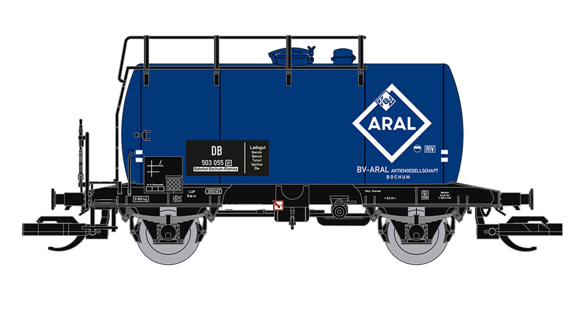 Saxonia 120109 - Kesselwagen 'Deutz', DB, Ep.III 'Aral'