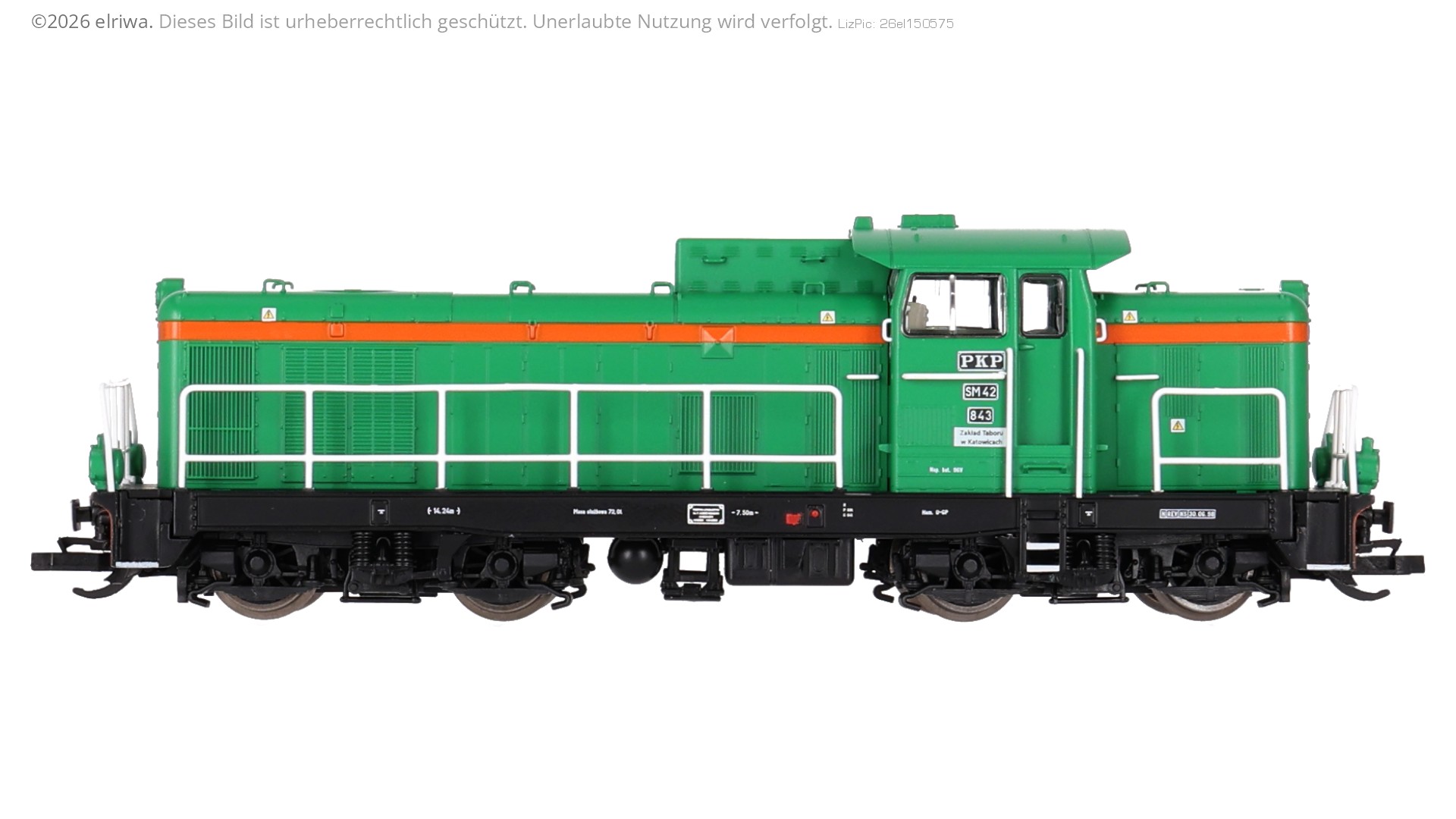Robo 010001 - Diesellok SM 42 843, PKP, Ep.V