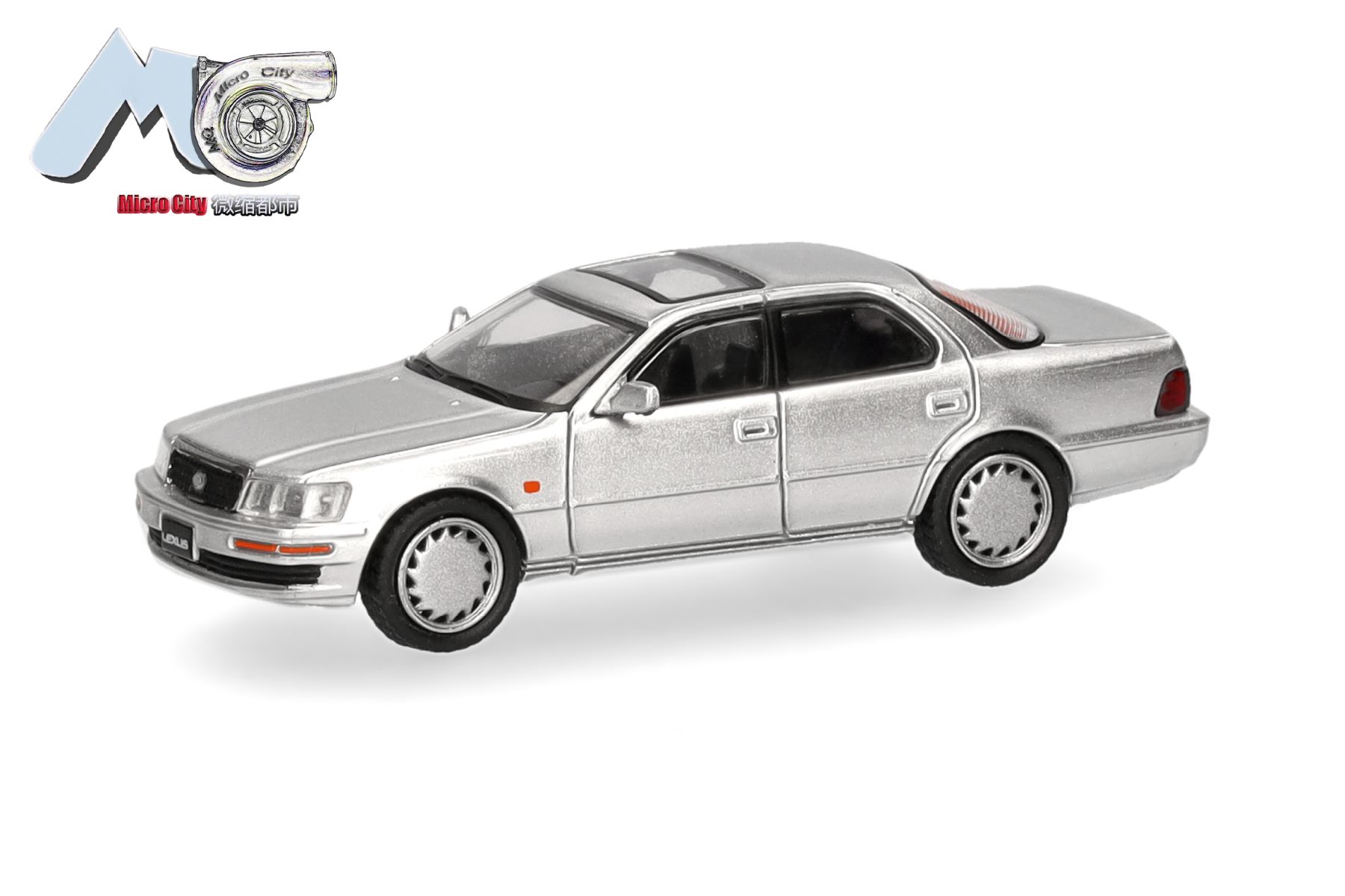 Herpa 87MC000133 - MicroCity: Lexus LS 400, silber