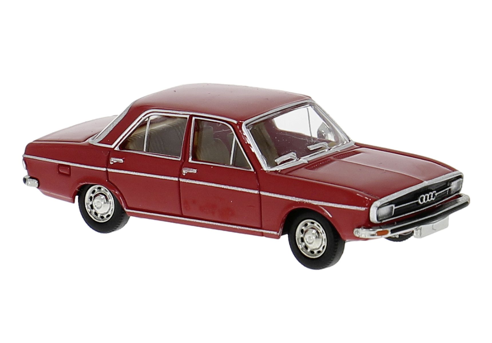 Brekina 28222 - Audi 100 (C1) in rot