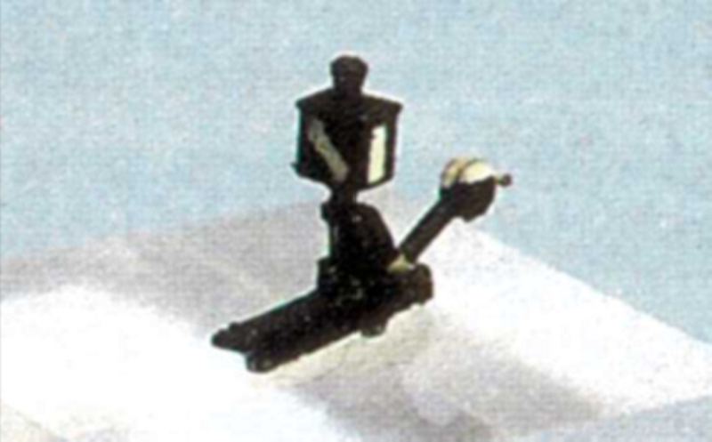 Weinert 5816 - Weichenlaternenattrappen, links, unbeleuchtet, 5 Stück