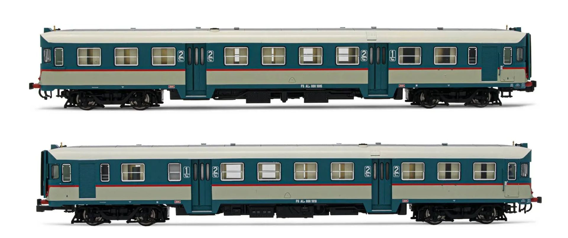 Lima HL2653 - Triebwagen ALn 668 Serie 1900, 2-teilig, FS, Ep.V