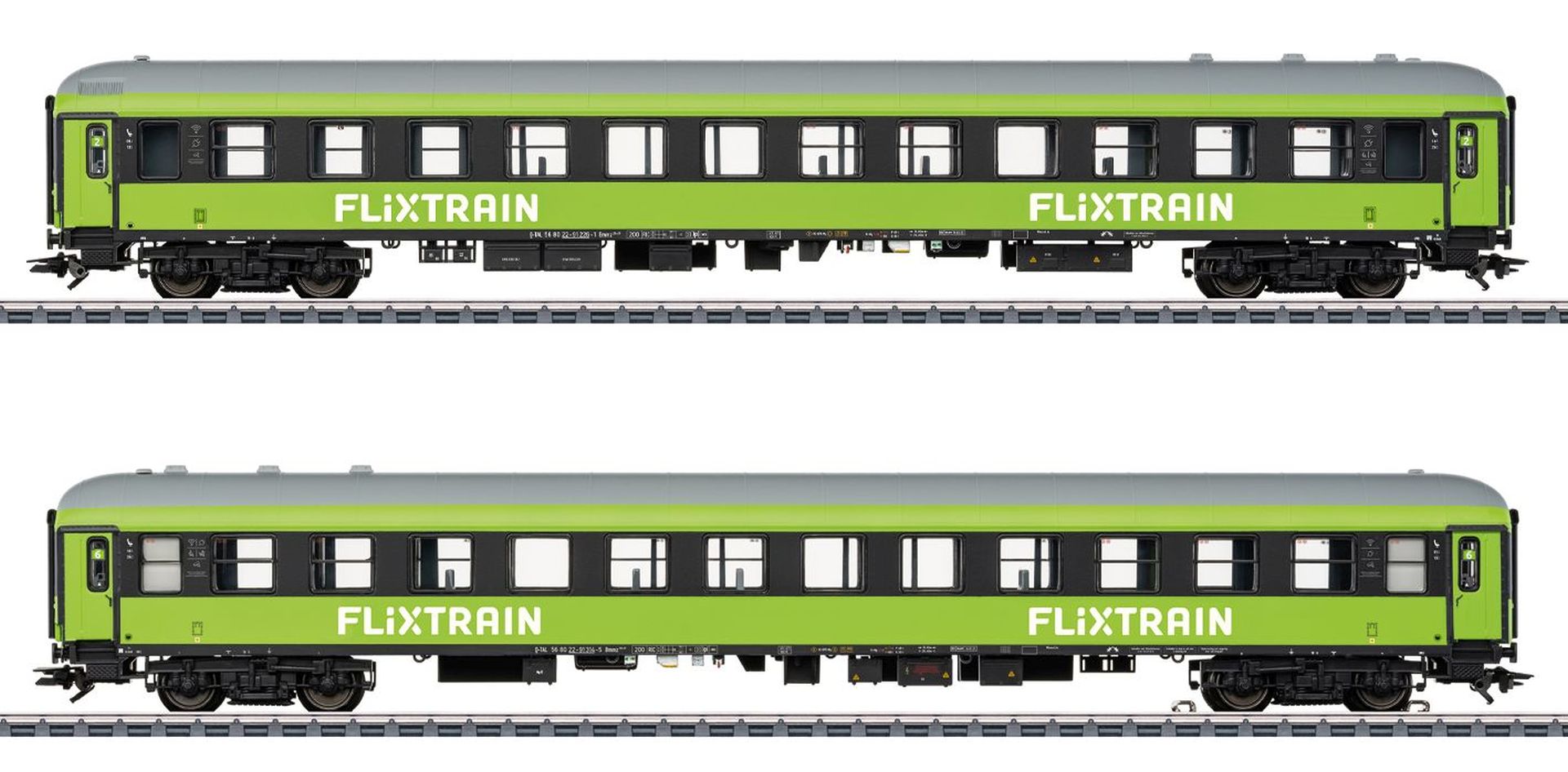 Märklin 42958 - 2er Set Personenwagen, FLIXTRAIN, Ep.VI, Set 2