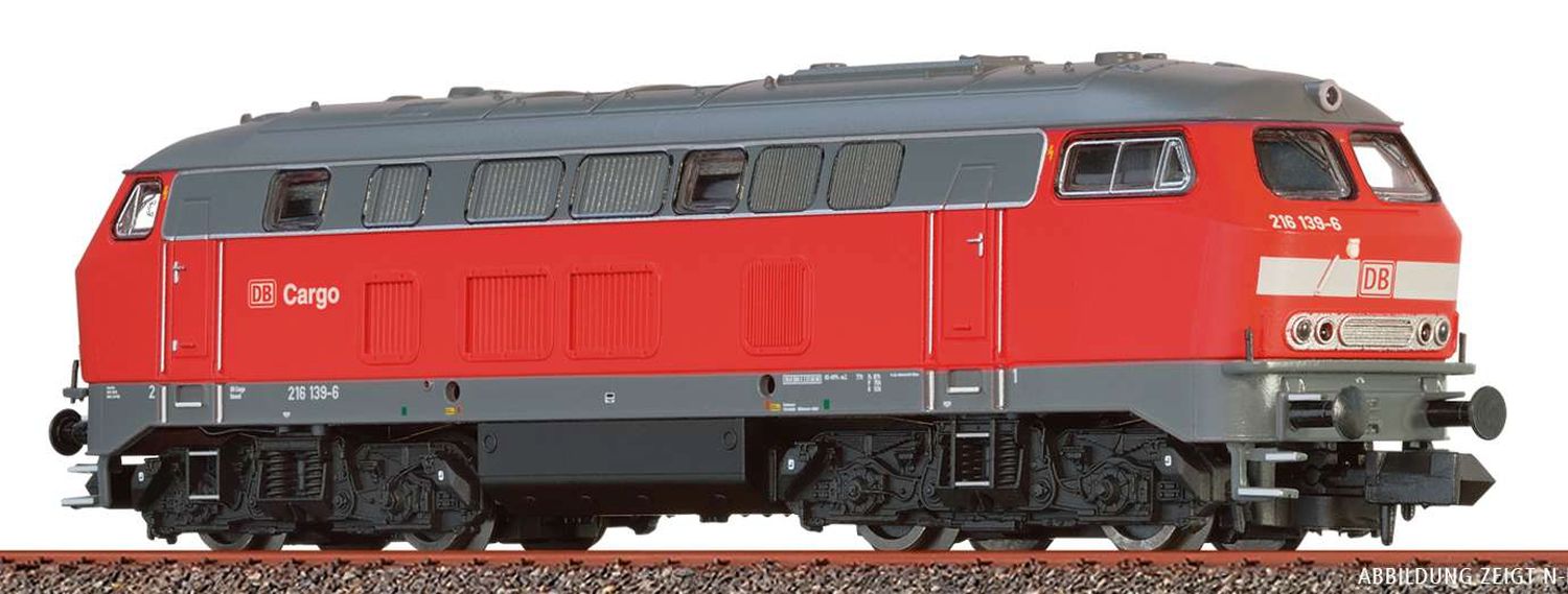 Brawa 41168 - Diesellok 216 139-6, DBAG, Ep.V, DC-Analog-Basic+