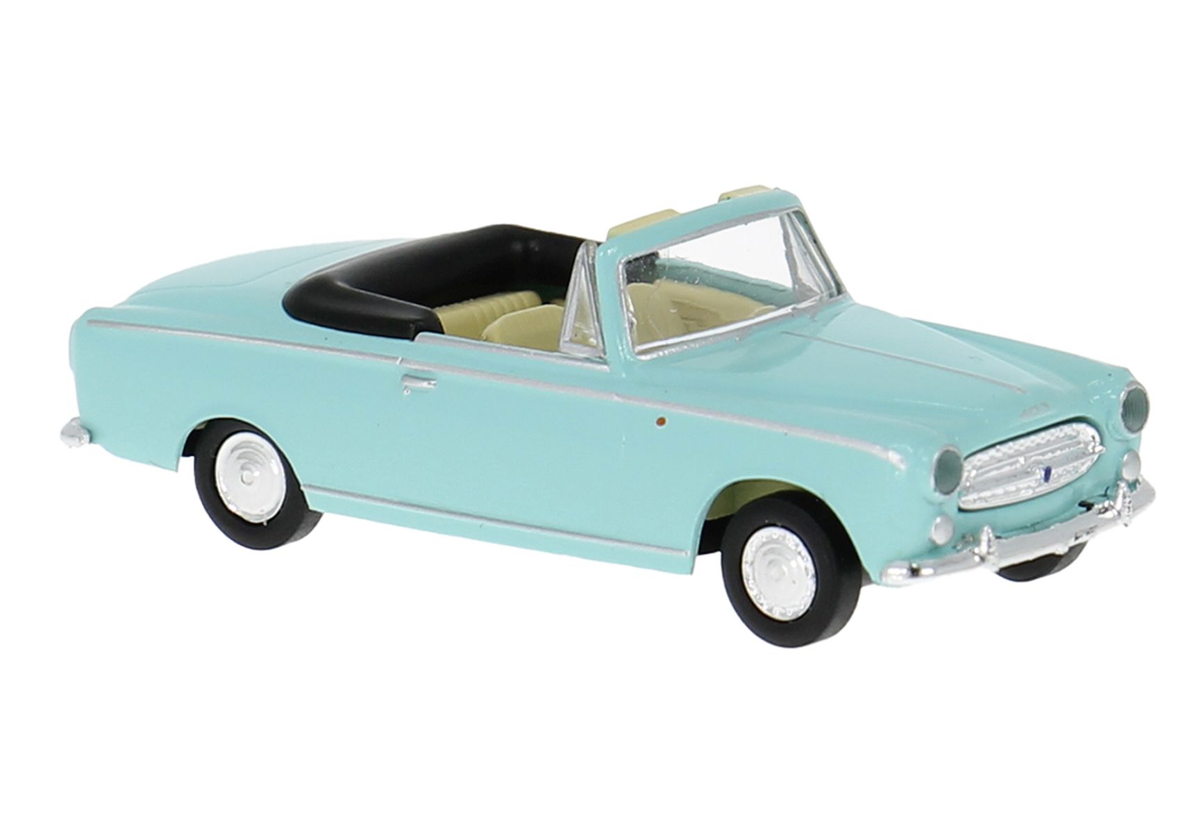 Brekina 29165 - Peugeot 403 Cabrio in pastellblau