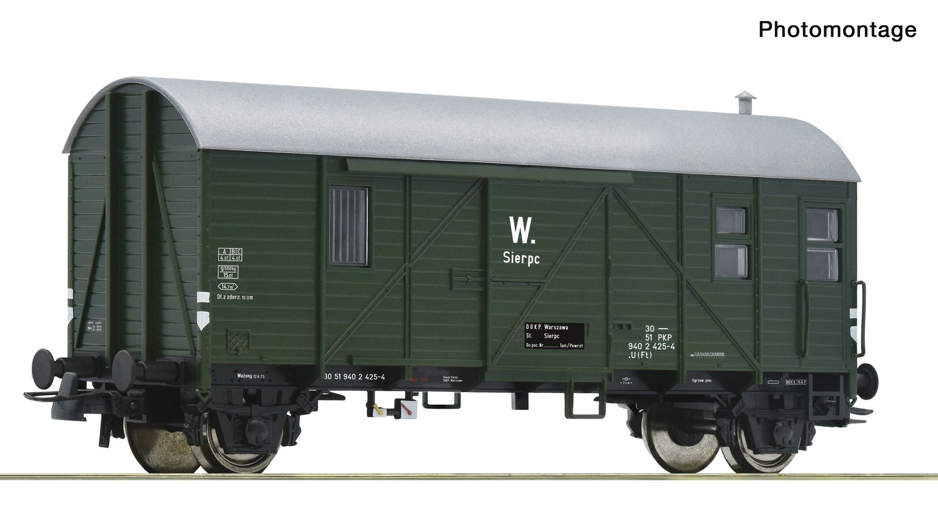 Roco 6600278 - Güterzugbegleitwagen U (Ft), PKP, Ep.IV