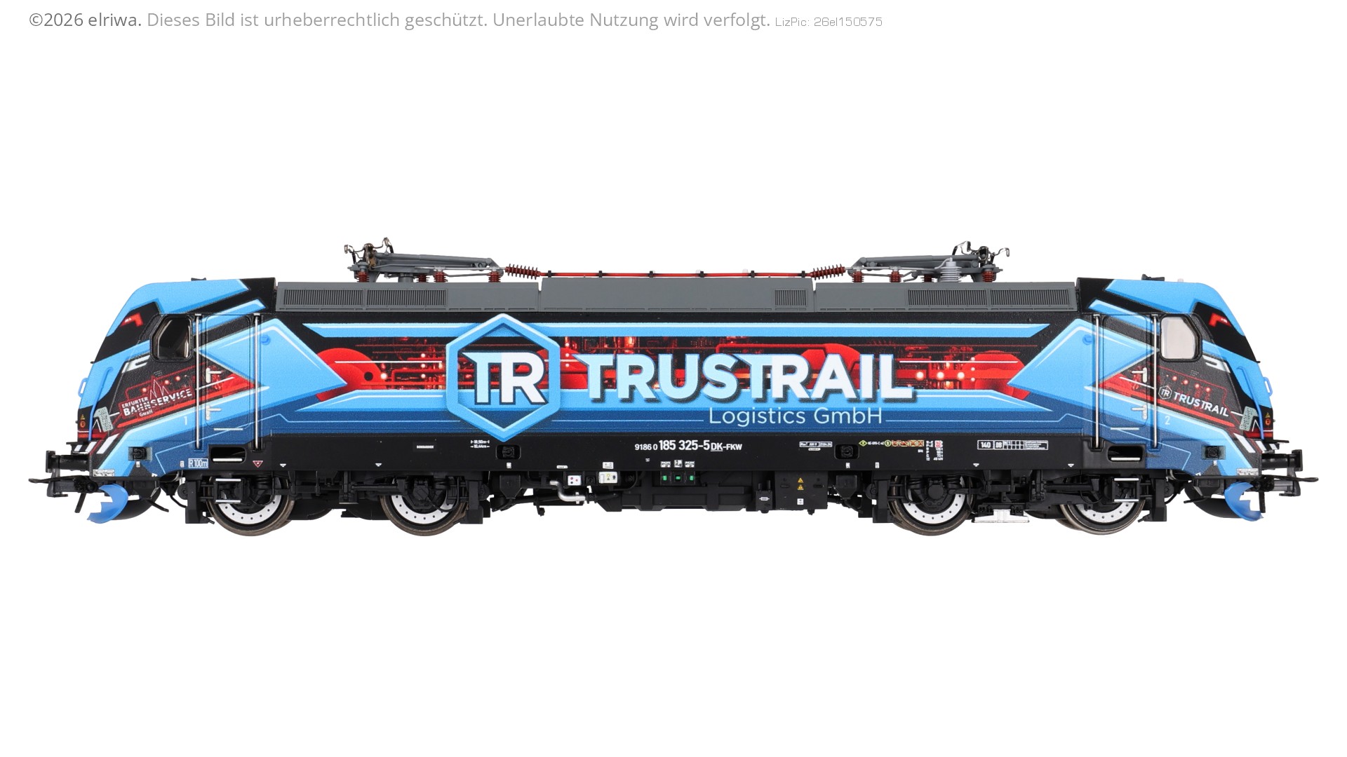 Roco 7520218 - E-Lok 185 325-5, EBS Trust Rail, Ep.VI, AC-Sound