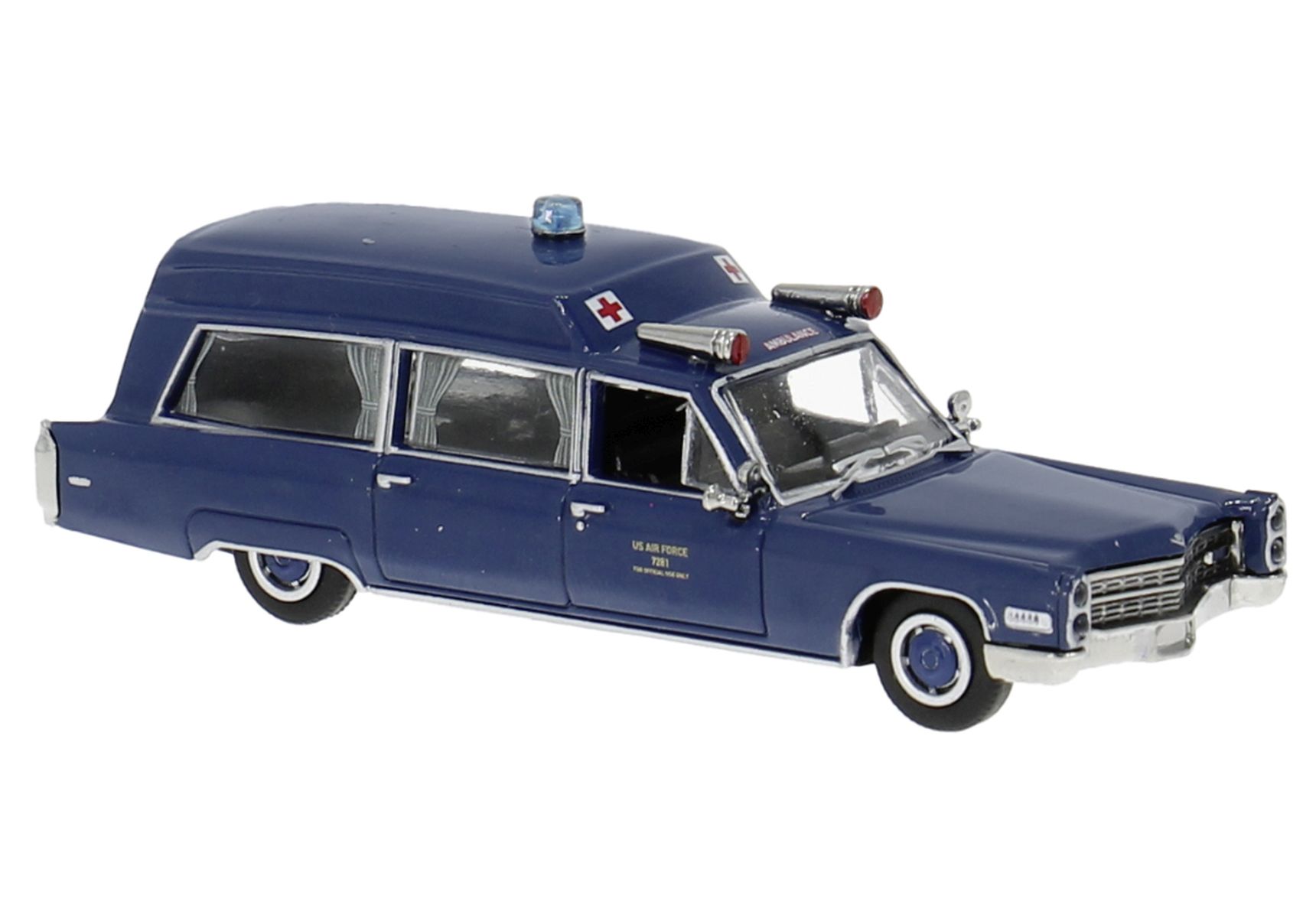 Brekina 19788 - Cadillac Meteor Ambulance der US Air Force
