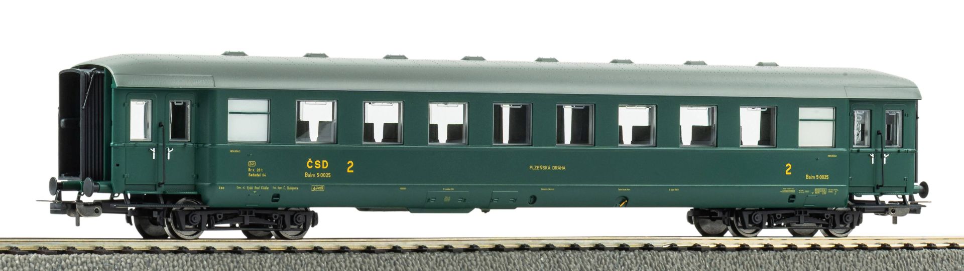 Piko 53285 - Schürzeneilzugwaghen Balm, 2.Klasse, CSD, Ep.III