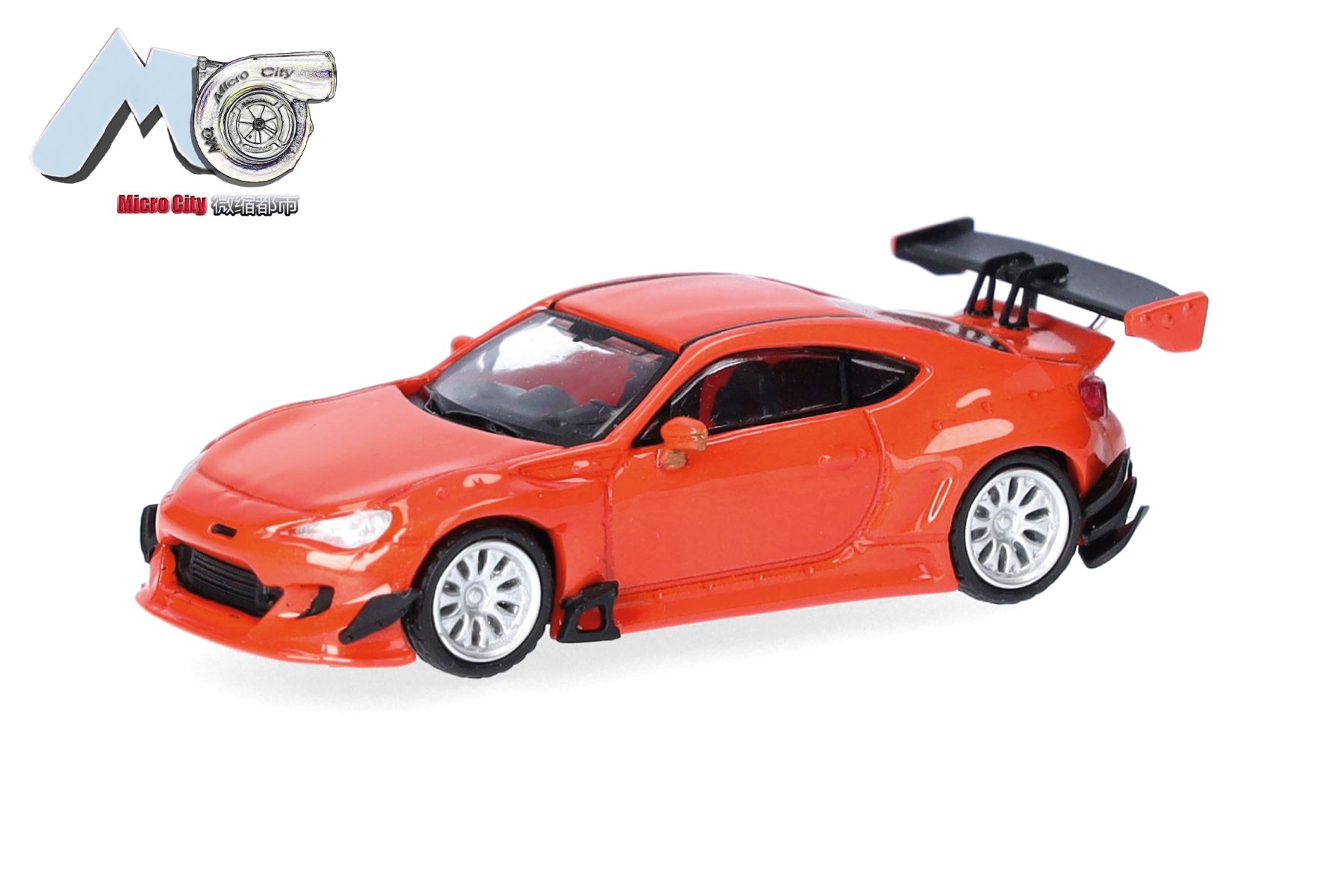 Herpa 87MC000069 - MicroCity: Toyota GT86, orange