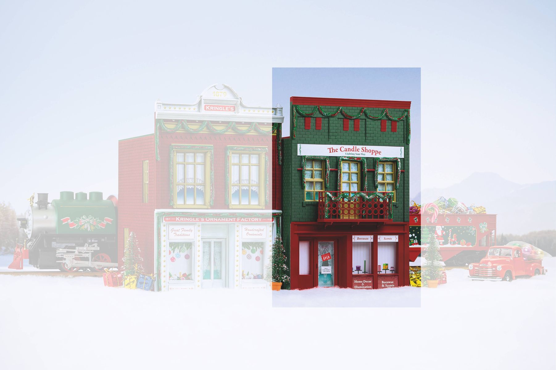 Piko 62269 - Weihnachtsstadt Kerzengeschäft