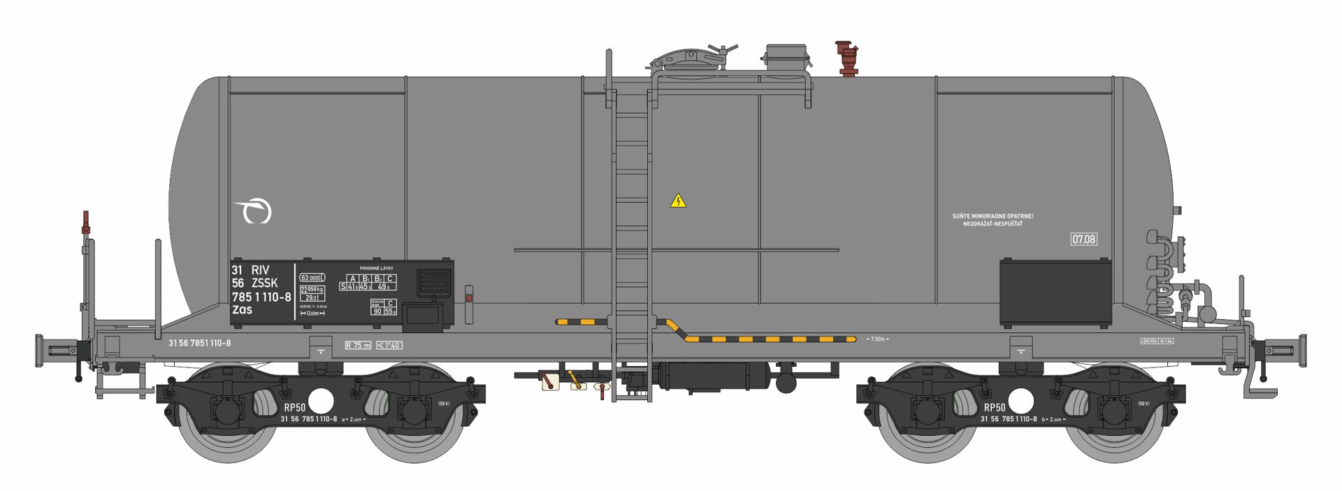 igra 96101014 - Kesselwagen Zaes, ZSSK, Ep.V, Bausatz igra 96101014 - Kesselwagen Zaes, ZSSK, Ep.V, Bausatz