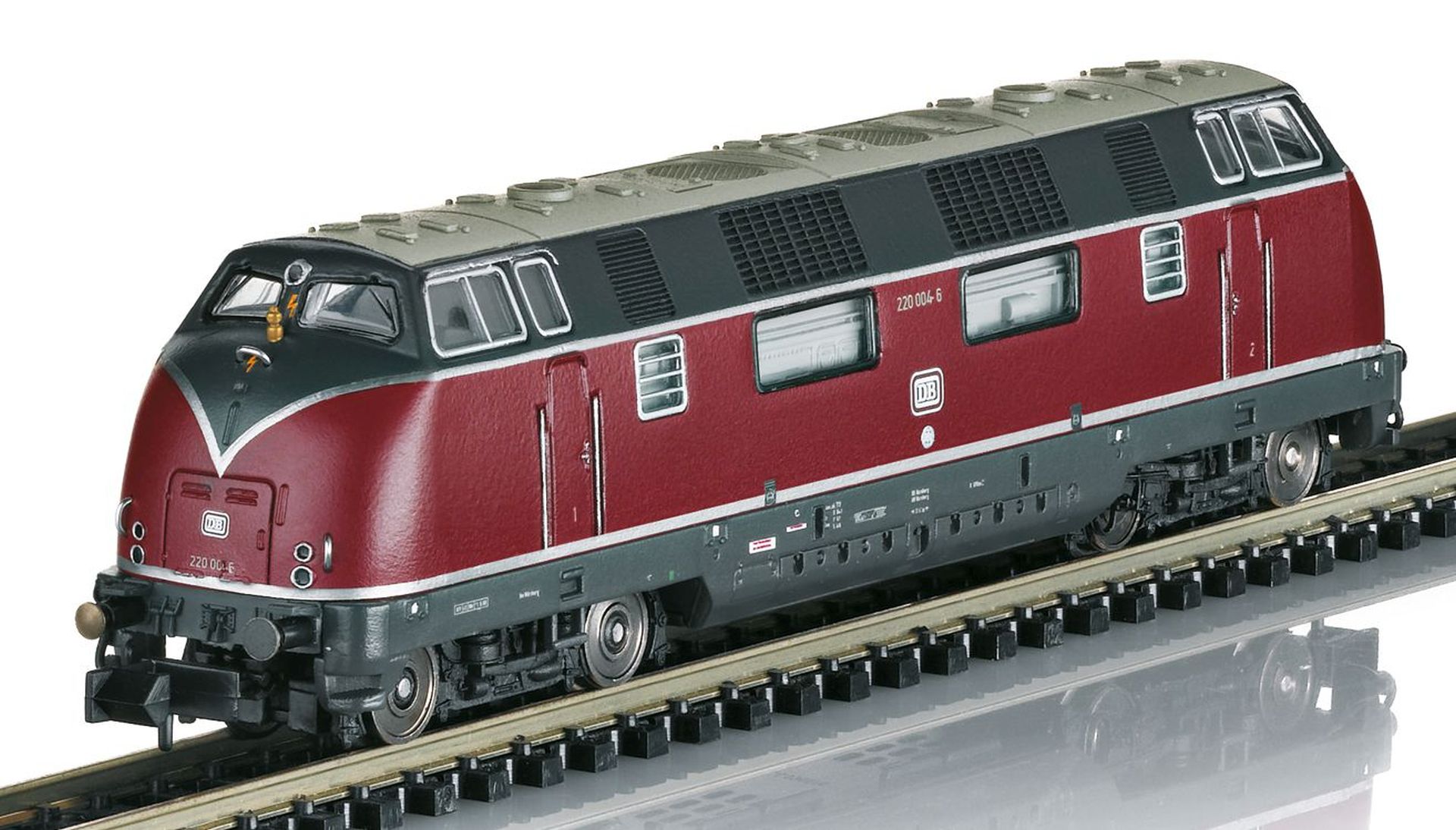 Trix 16226 - Diesellok 220 004-6, DB, Ep.IV, DC-MFX-Sound