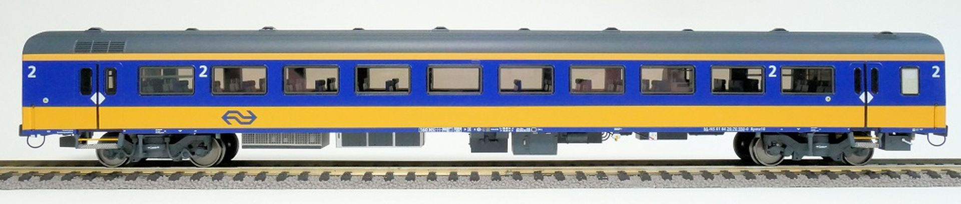 Exact-Train EX11010 - Personenwagen ICRm Bpmz10 Amsterdam - Rotterdam, NS, Ep.VI