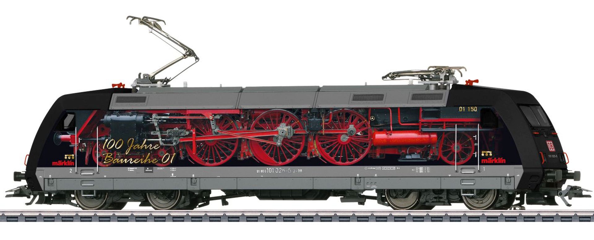 Märklin 39479 - E-Lok BR 101 '100 Jahre BR 01', DBAG, Ep.VI, MFX+-Sound Märklin 39479 - E-Lok BR 101 '100 Jahre BR 01', DBAG, Ep.VI, MFX+-Sound