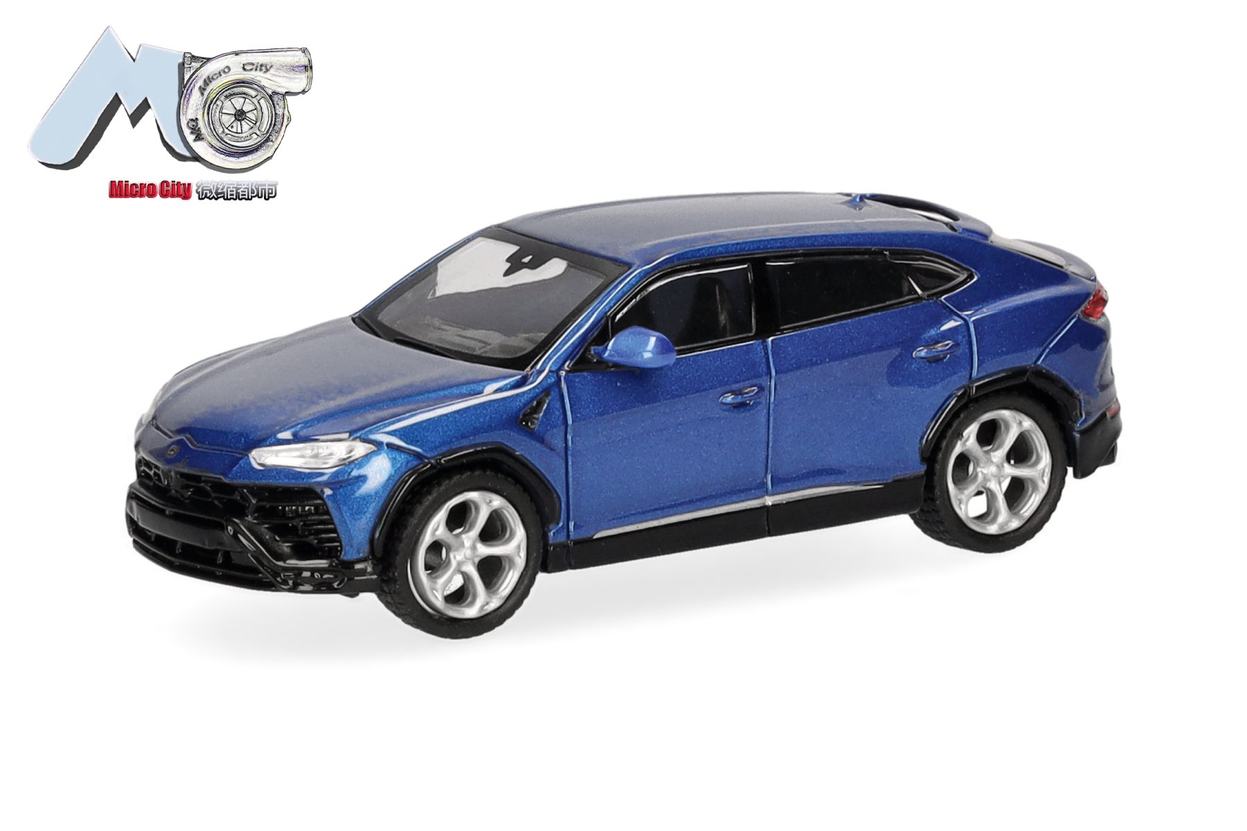 Herpa 87MC000119 - MicroCity: Lamborghini Urus, blau