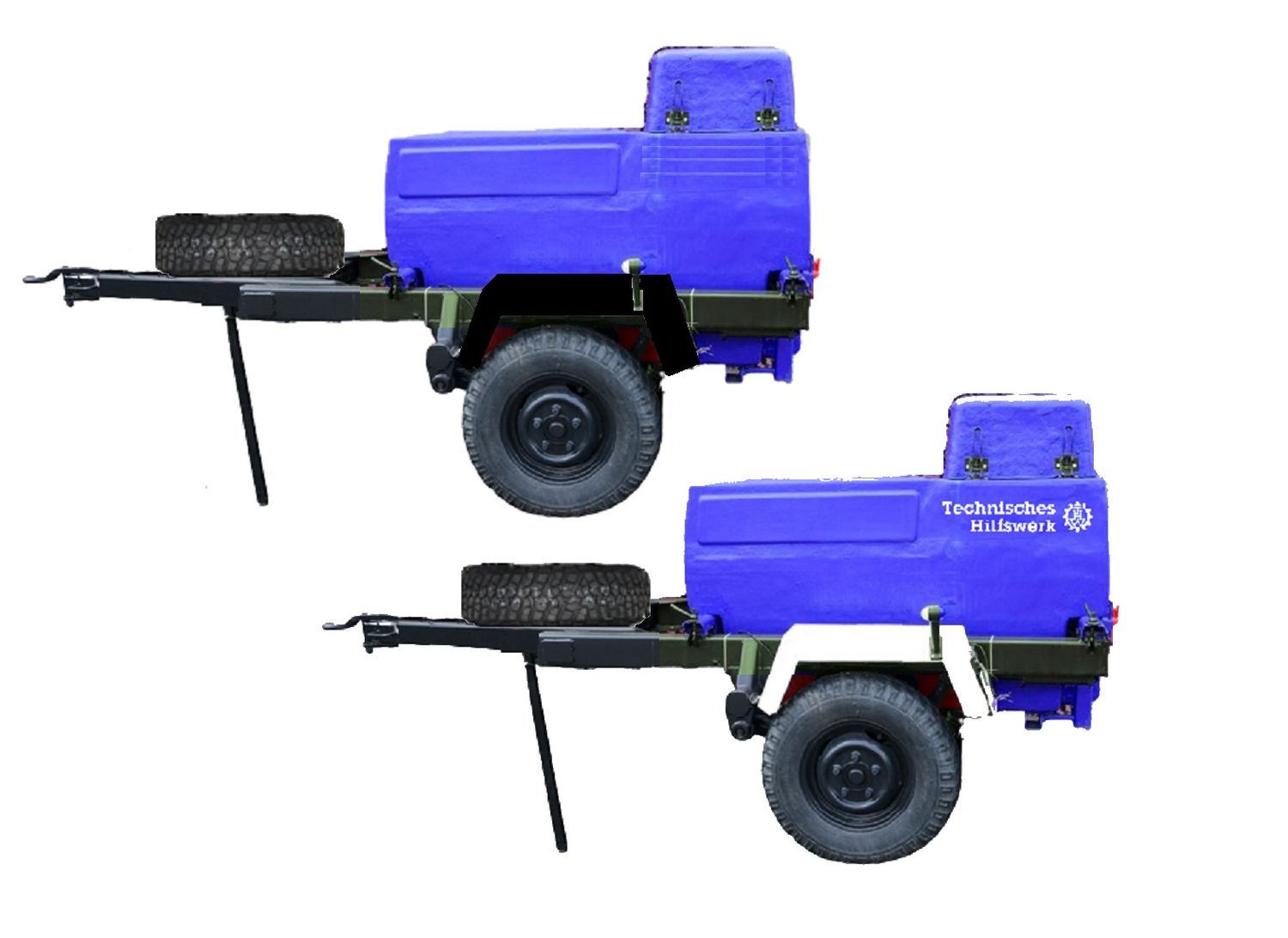 NPE NA 88313 - Wassertank WTA 900, THW, 2 Stück