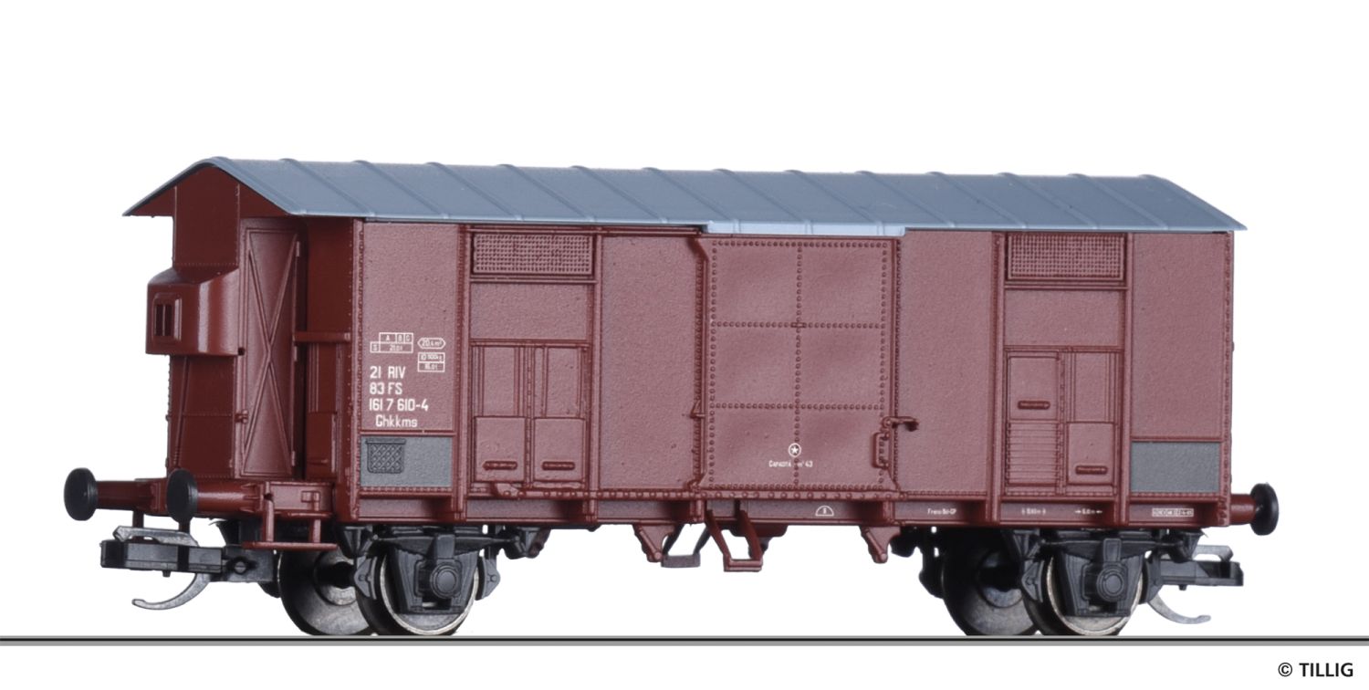 Tillig 14888 - Spitzdachwagen Ghkkms, FS, Ep.IV