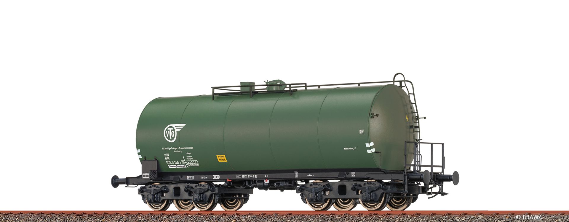 Brawa 49624 - Leichtbaukesselwagen Uerdingen ZZ [P], VTG, Ep.IV