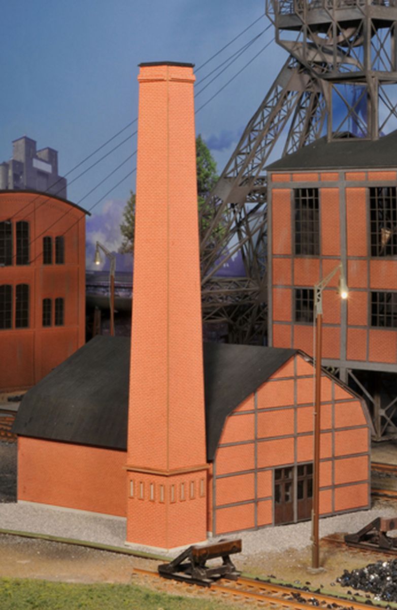 Joswood 17007 - Kamin, Schornstein hellrot