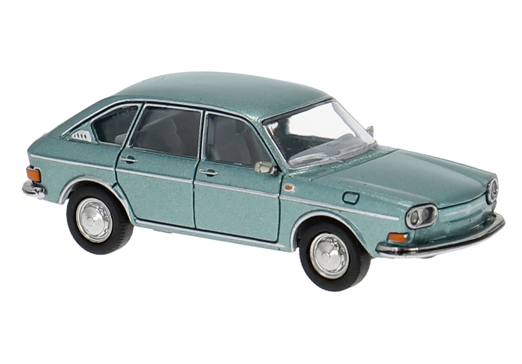 Brekina 25701 - VW 411 in türkis metallic