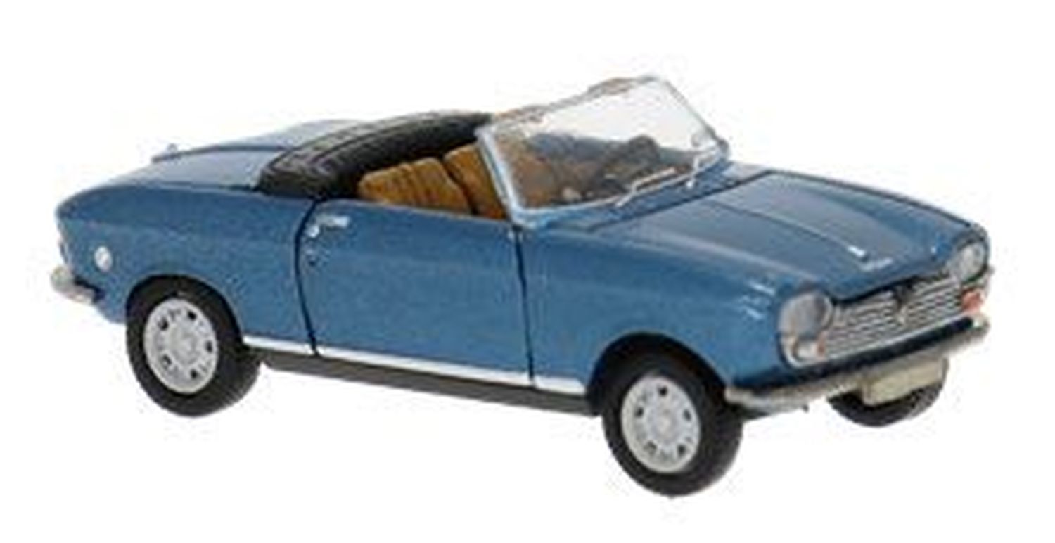 Brekina 29182 - Peugeot 204 Cabriolet in seeblau