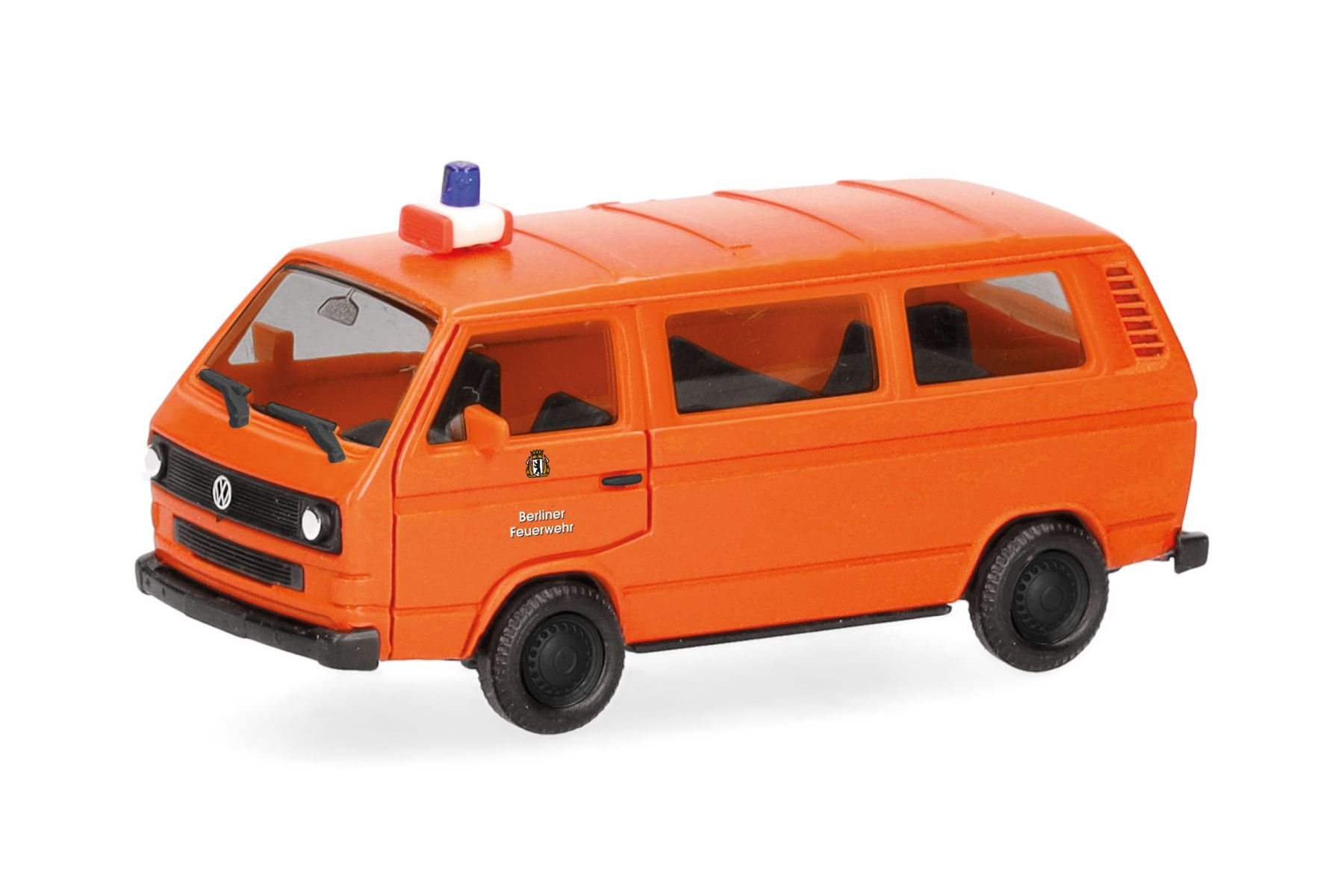 Herpa 099844 - Volkswagen (VW) T3 Bus "Berliner Feuerwehr"