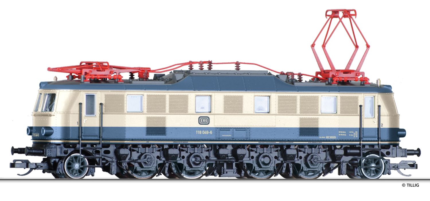 Tillig 02461 - E-Lok E 18 049-6, DB, Ep.IV