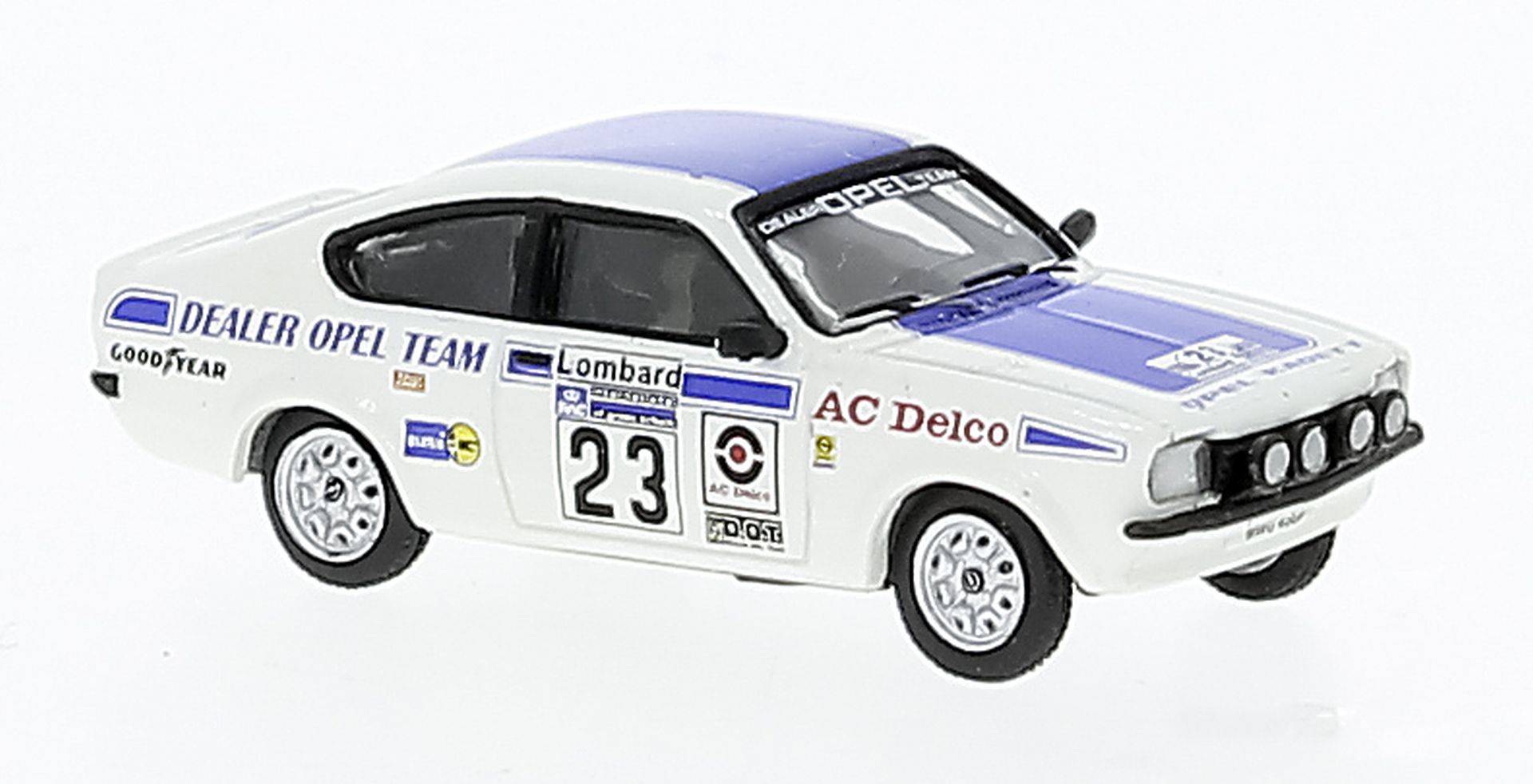 Brekina 20406 - Opel Kadett C GT/E, No.23, RAC Rallye, 1976