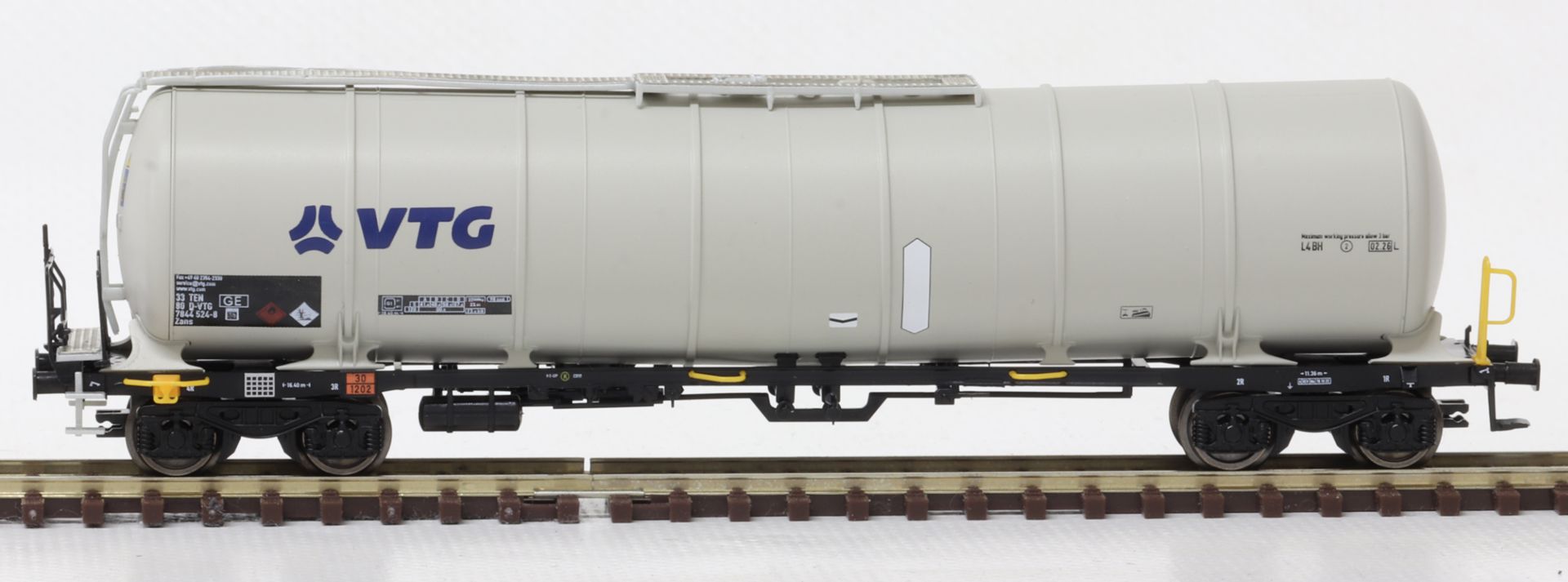 igra 96200005 - Kesselwagen Zacns 98, VTG, Ep.VI, grau, 2. BN