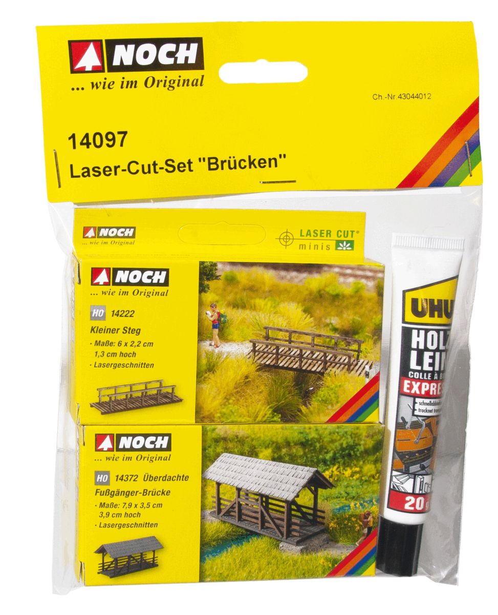 Noch 14097 - Laser-Cut-Set "Brücken"