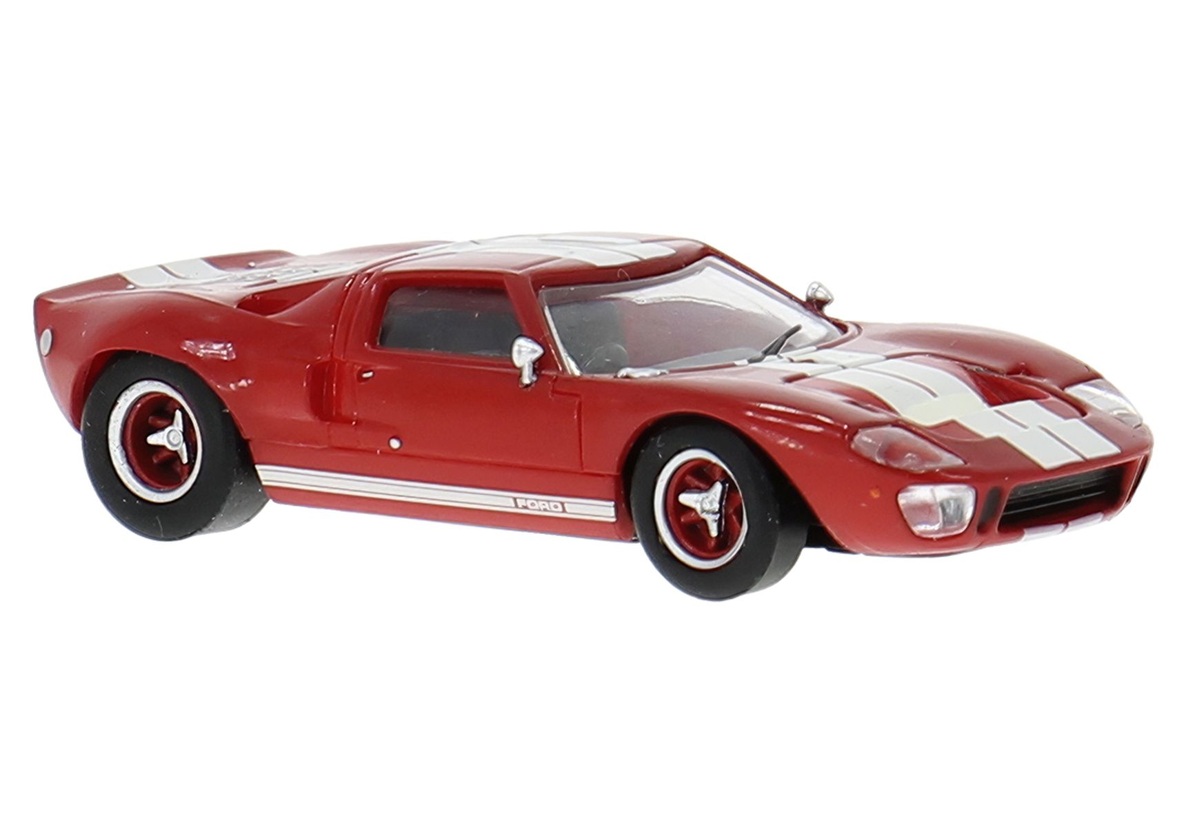 Brekina 18550 - Ford GT40 1966 rot/weiß