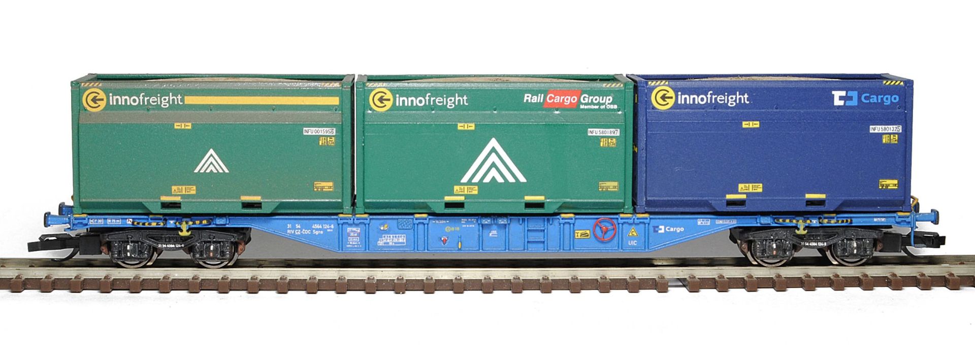 sdv-model 12147 - Containertragwagen Sgns 55, CD, Ep.VI, Bausatz sdv-model 12147 - Containertragwagen Sgns 55, CD, Ep.VI, Bausatz