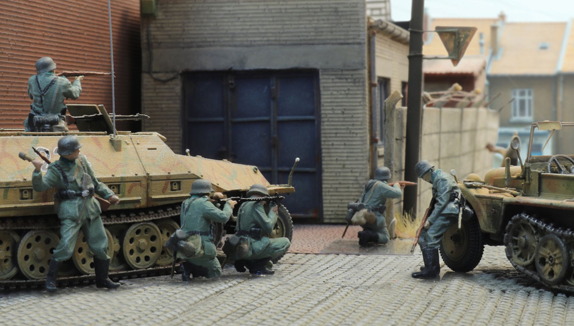 Artitec 5870063 - Wehrmacht-Infanterie unter Beschuss (6x)