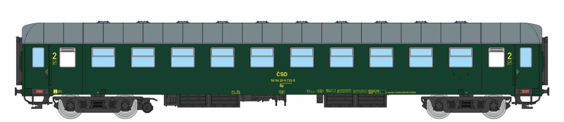 igra 97200032 - Personenwagen Bp Plzen, Zdice 1, CSD, Ep.IV igra 97200032 - Personenwagen Bp Plzen, Zdice 1, CSD, Ep.IV